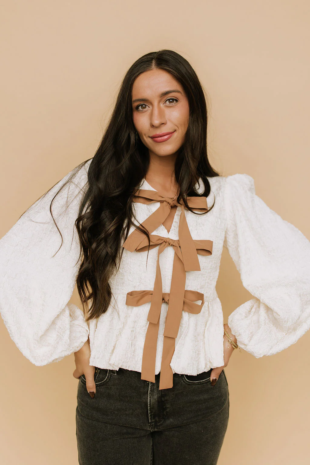 FINAL SALE - Alina Peplum - Image 4