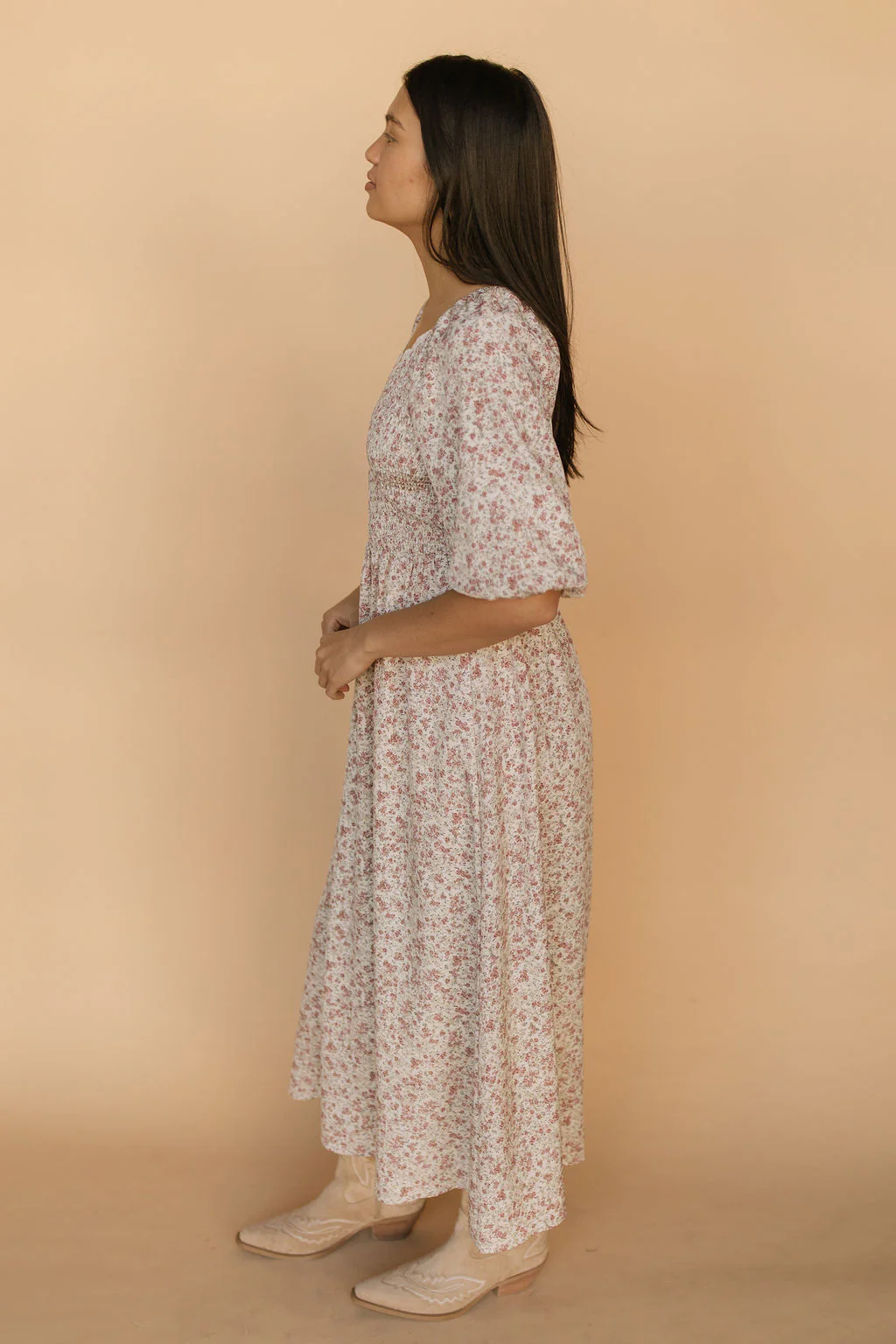 Amelia Floral Maxi Dress - Image 6