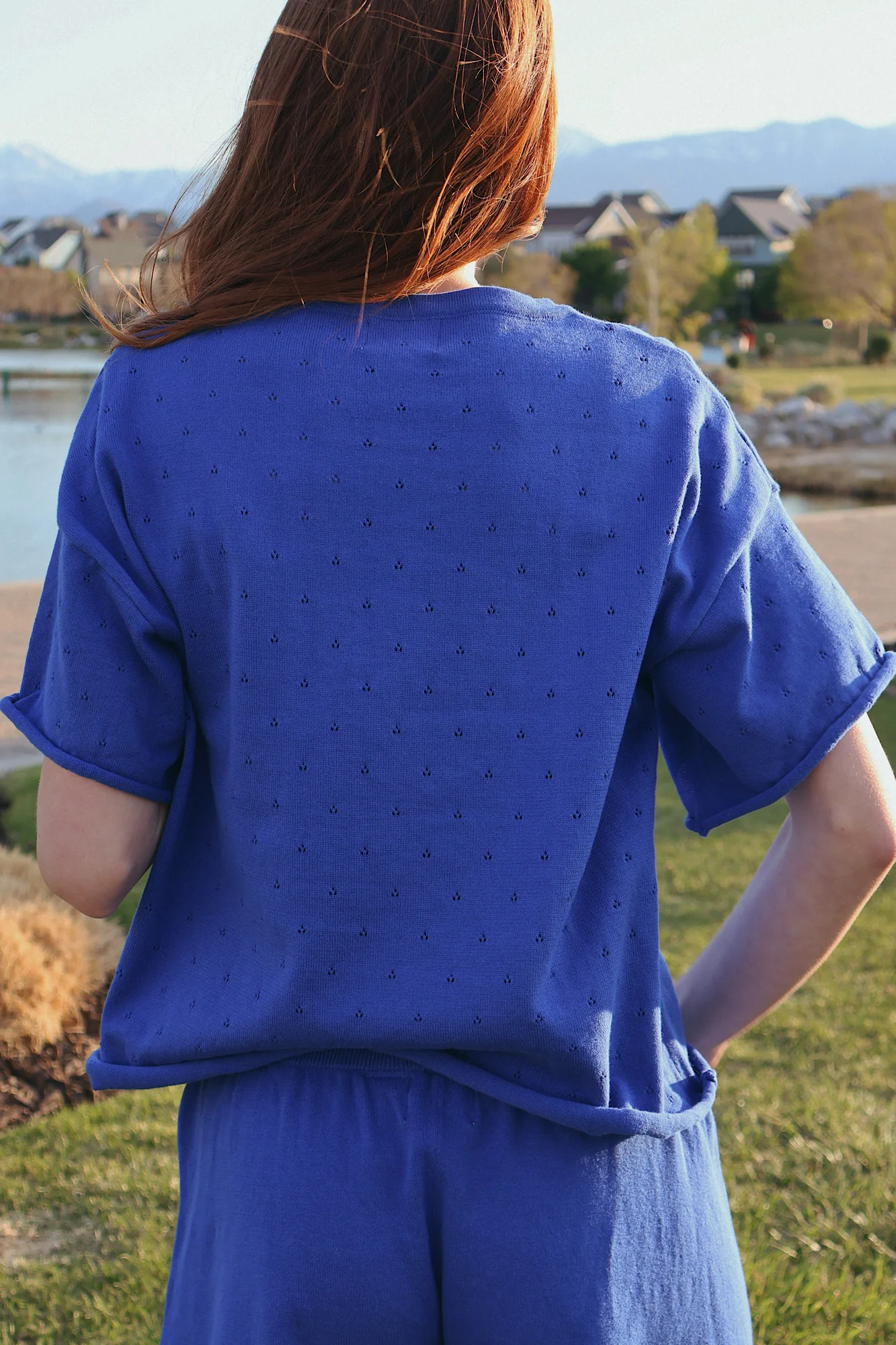 Andie Pointelle Knit Top - Image 5