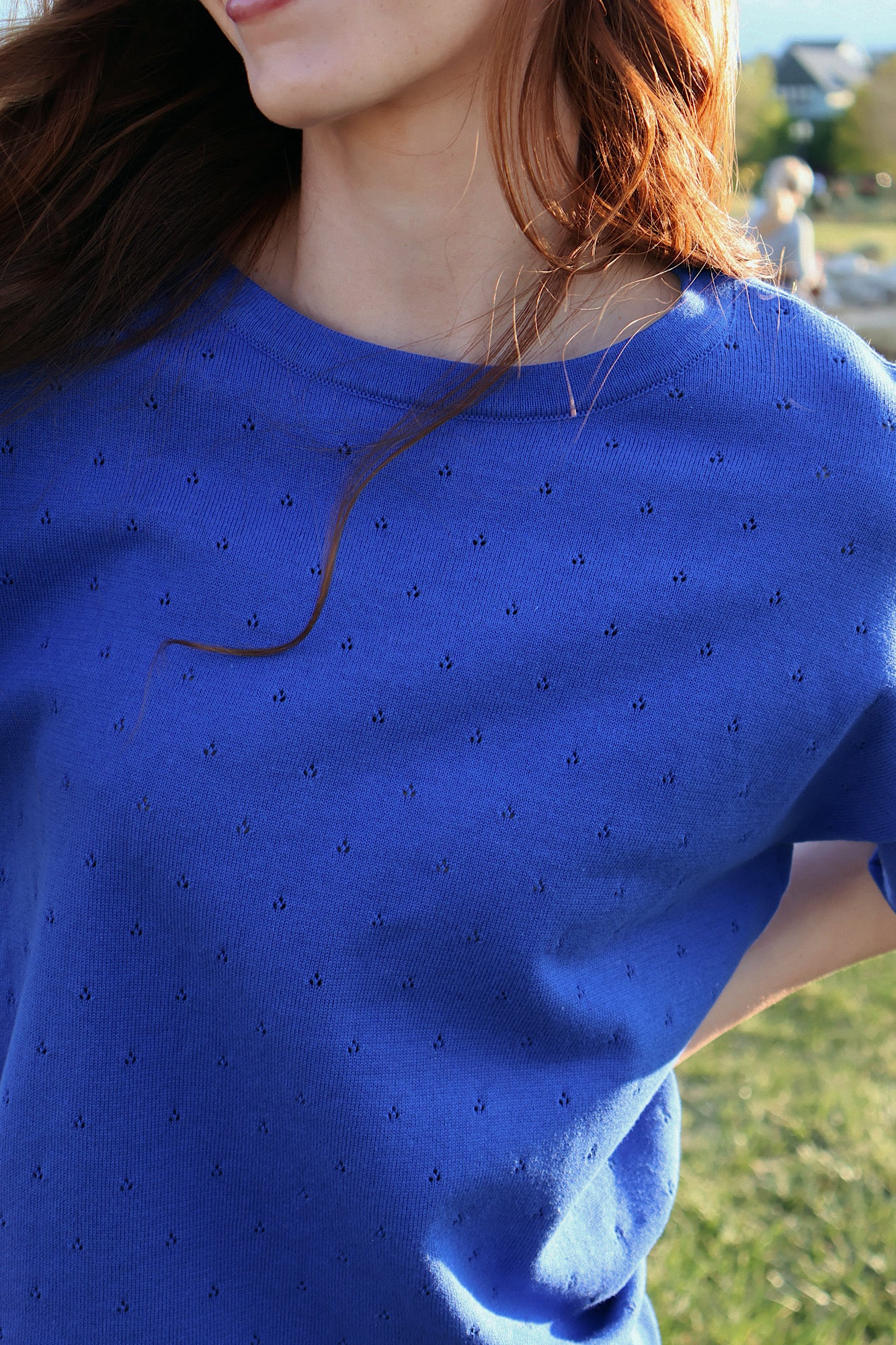 Andie Pointelle Knit Top - Image 6