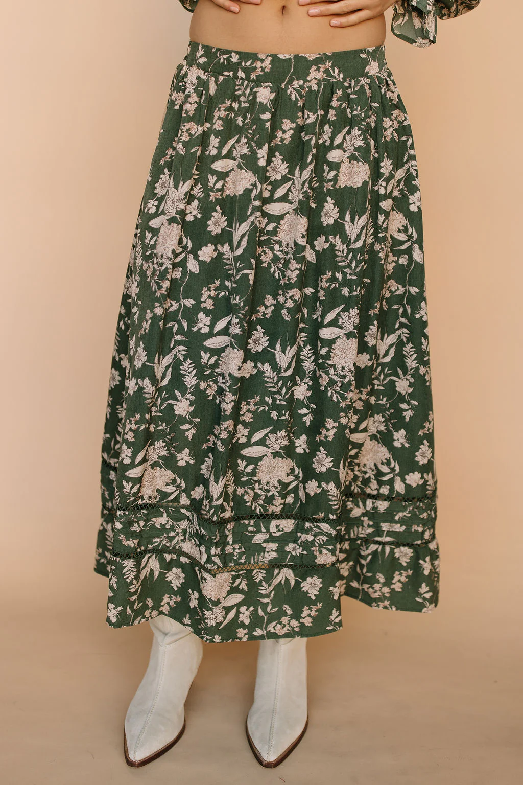 Annalise Floral Skirt - Image 3