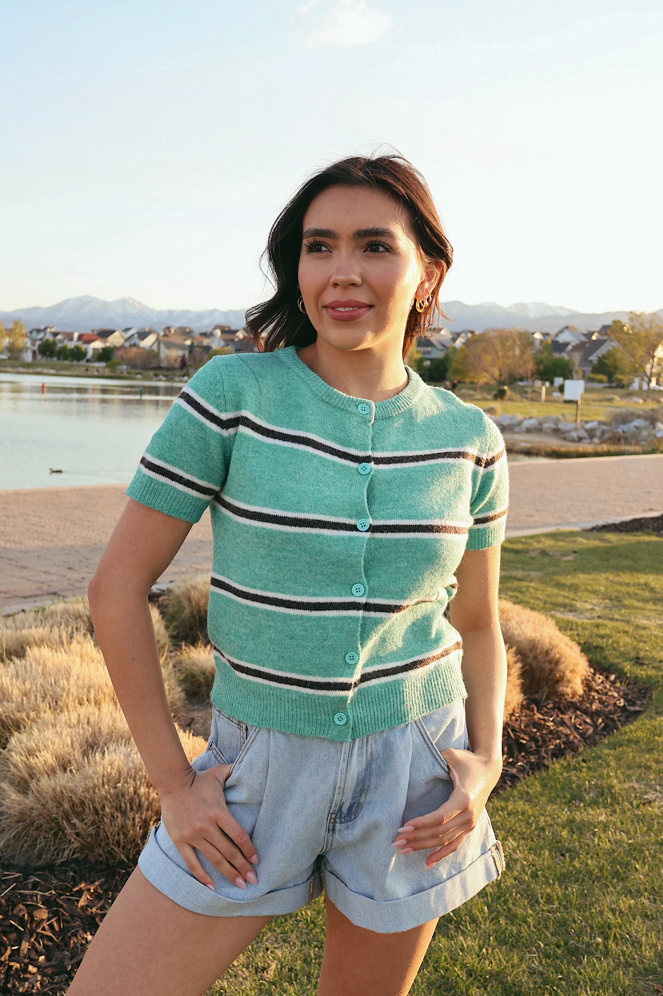 Avery Knit Cardigan - Image 6