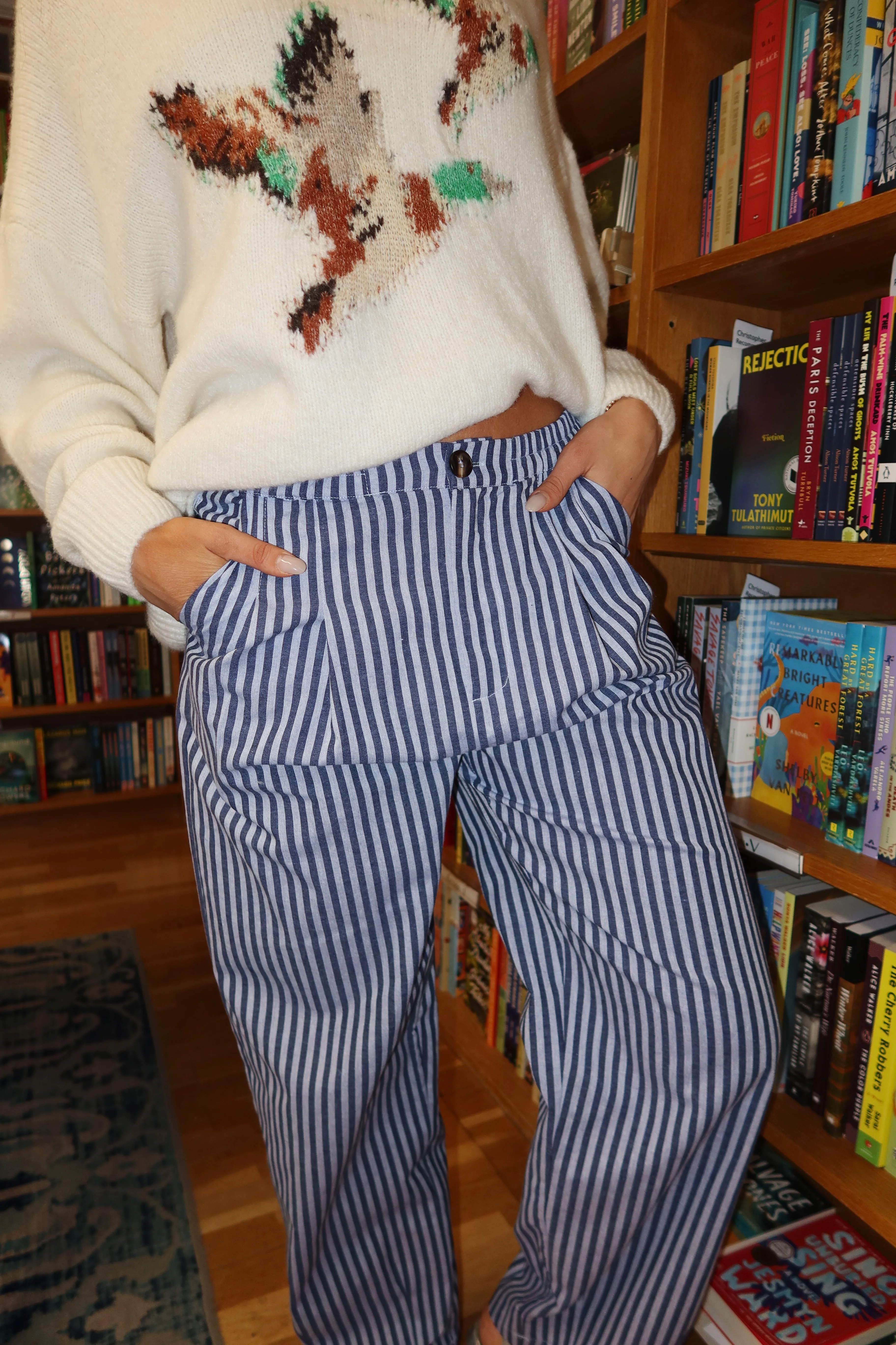 Benson Stripe Pants - Image 5