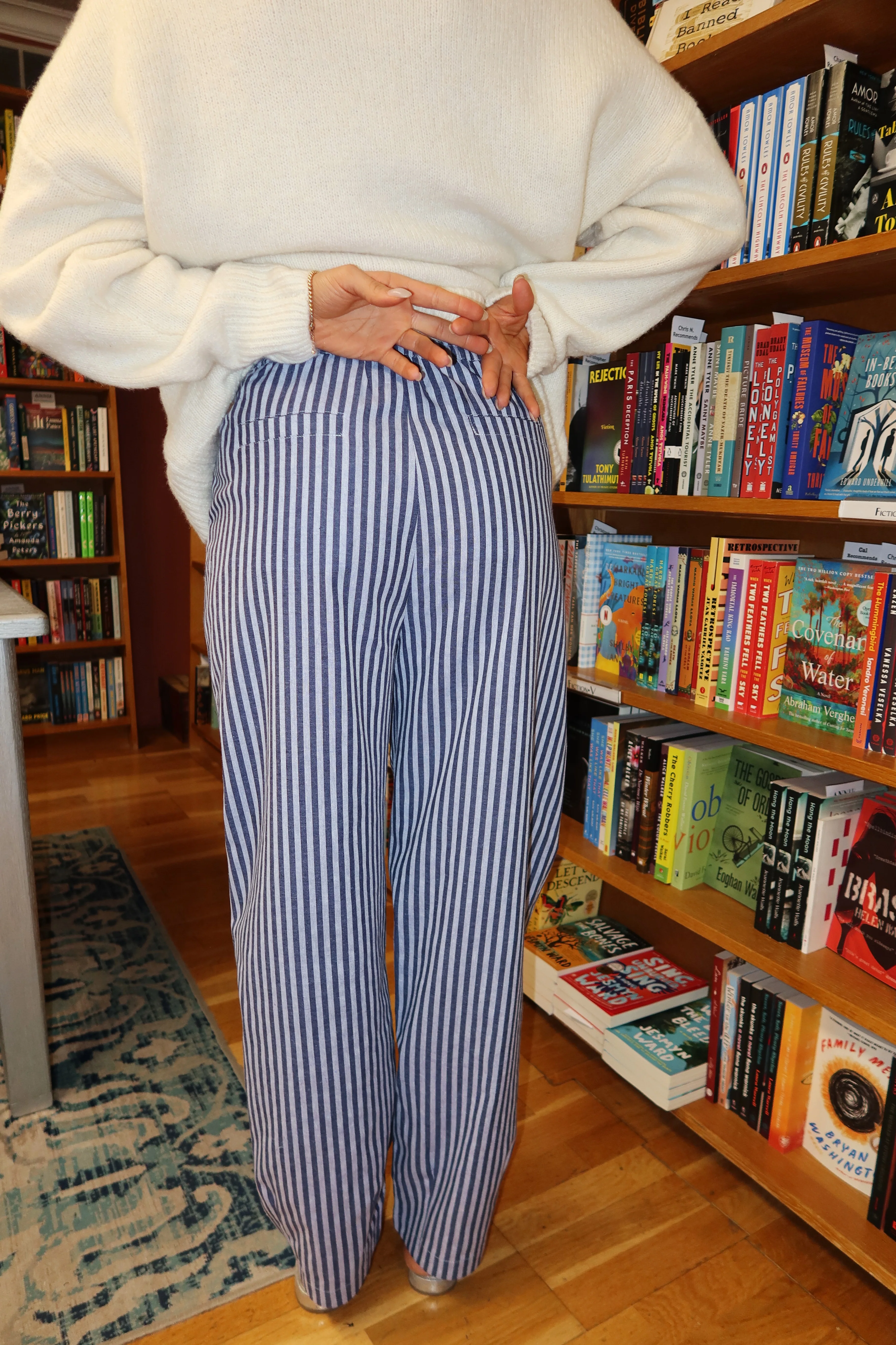 Benson Stripe Pants - Image 7