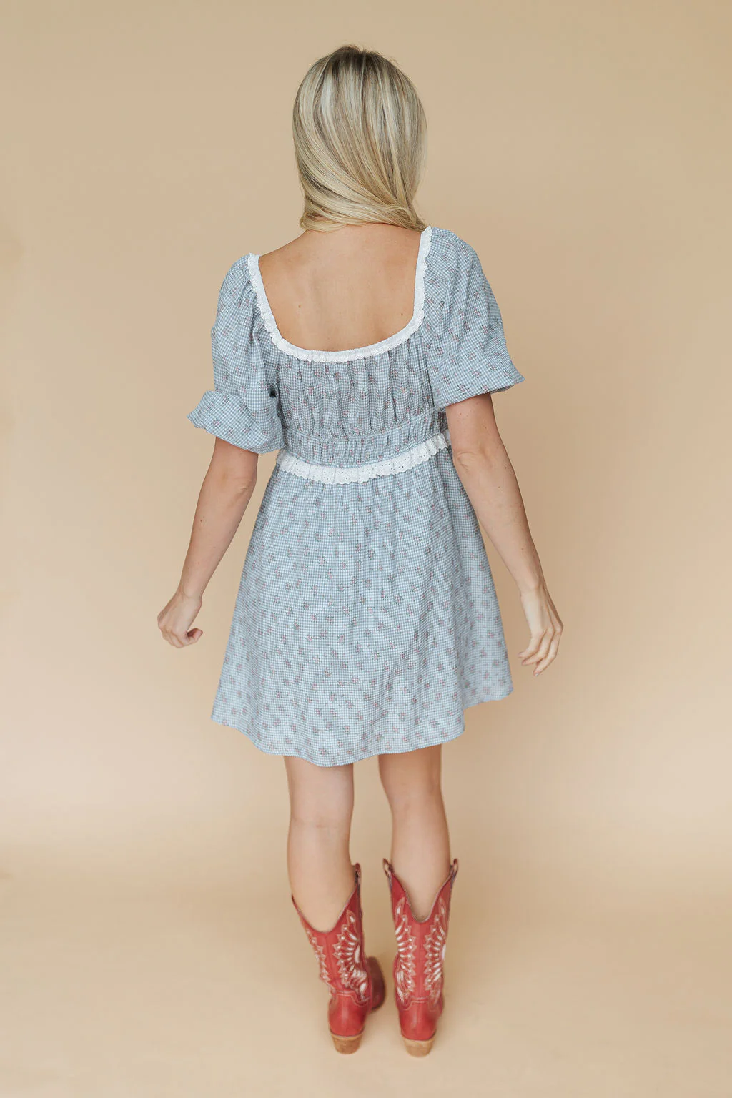 Capri Floral Dress - Image 8