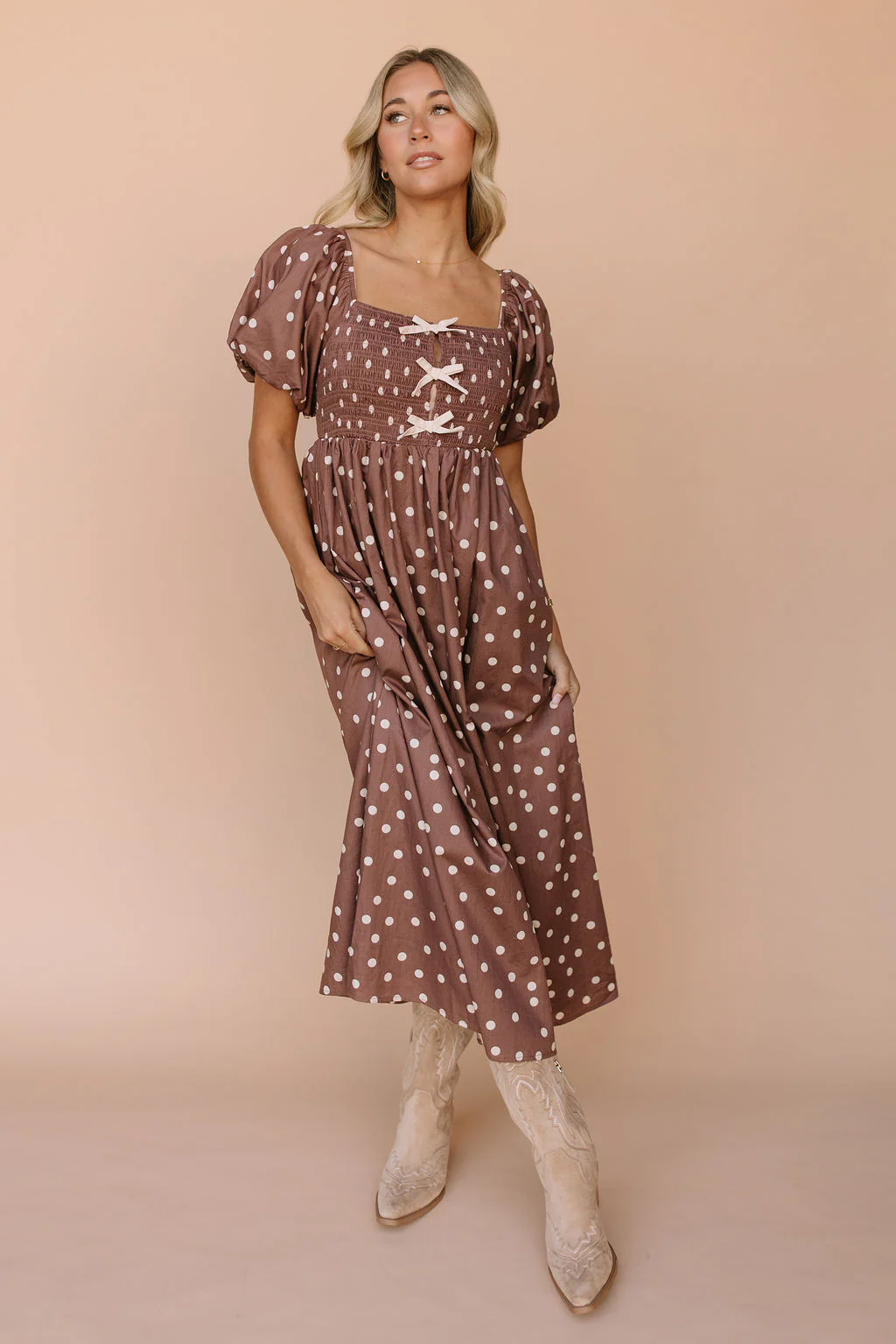 Cassandra Dot Dress