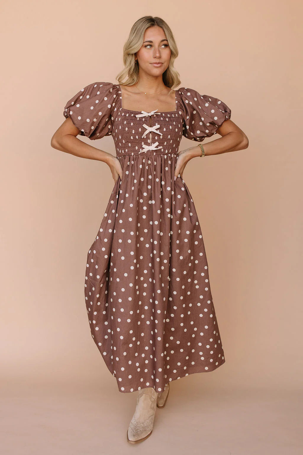 Cassandra Dot Dress - Image 2