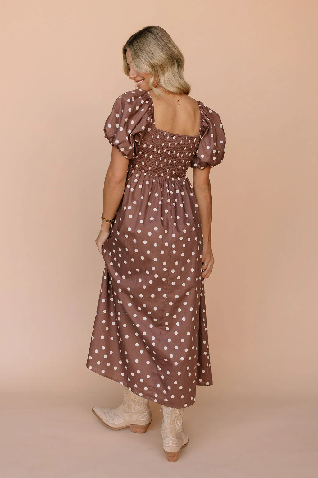Cassandra Dot Dress - Image 4