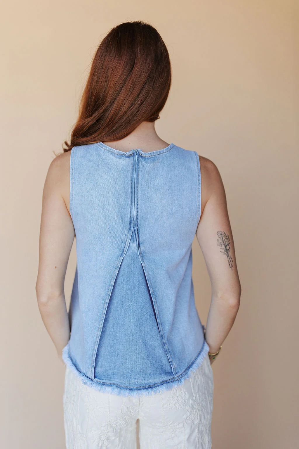 Cora Denim Tank - Image 3