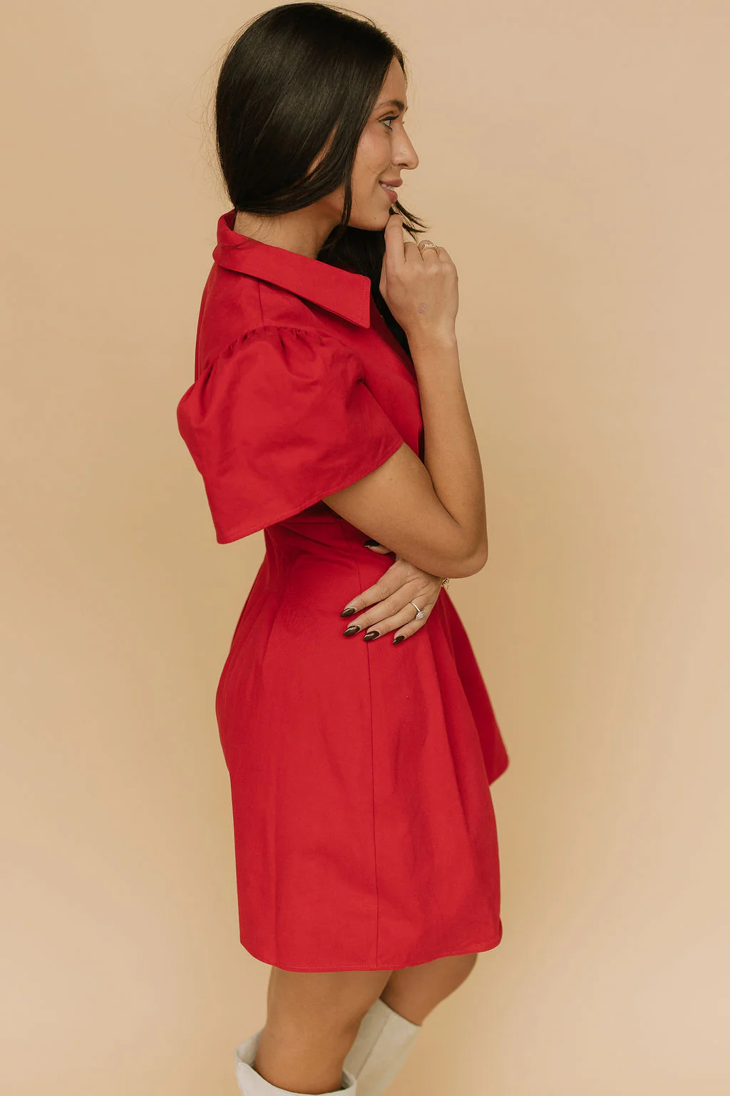 Crimson Zip Front Mini - Image 4