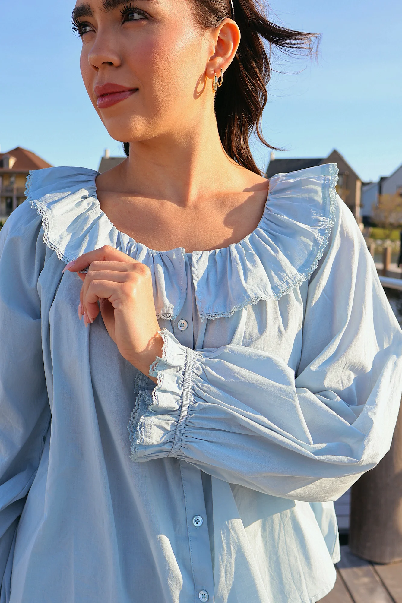 Daphne Cotton Blouse - Image 12