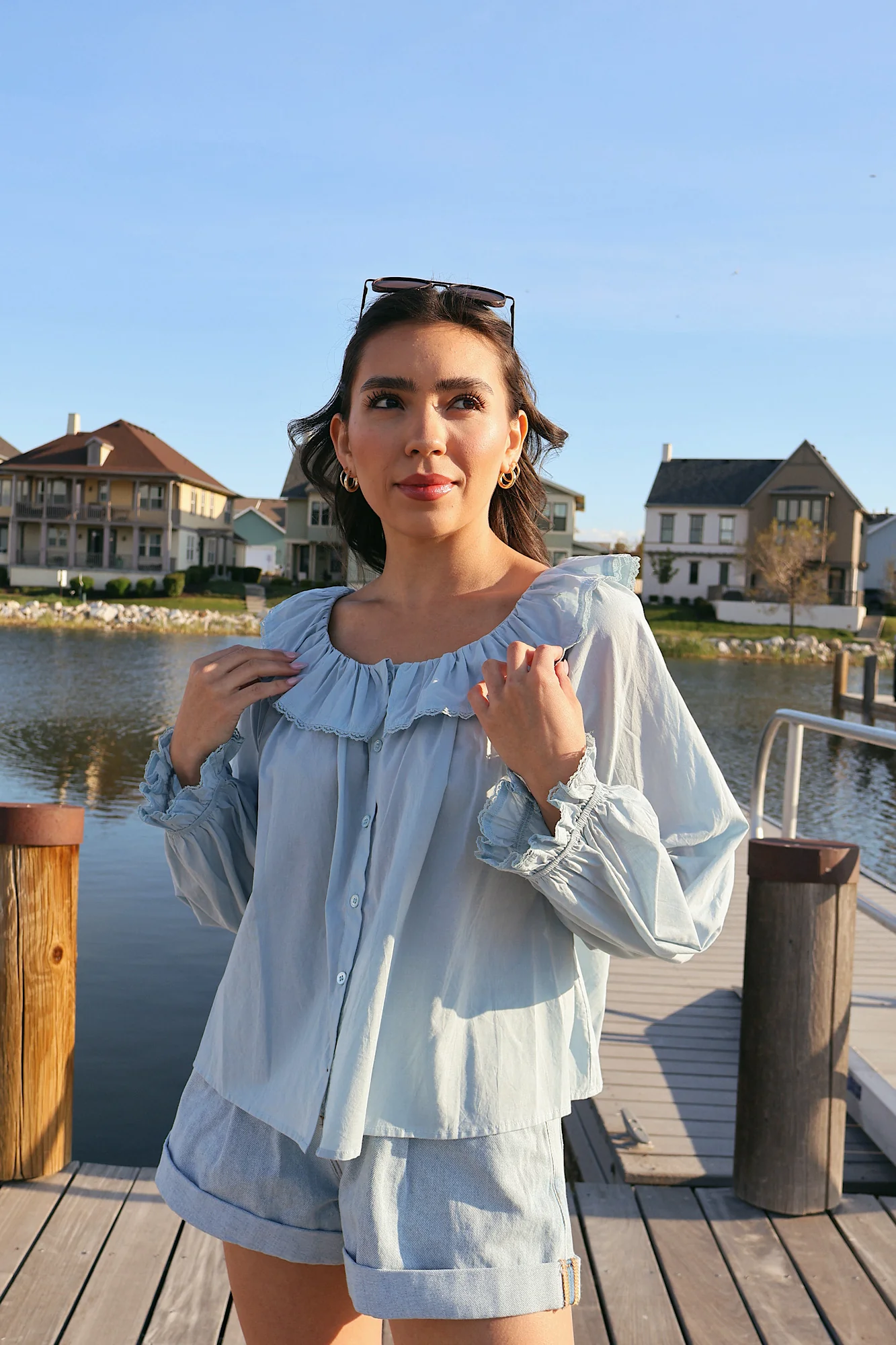 Daphne Cotton Blouse - Image 9