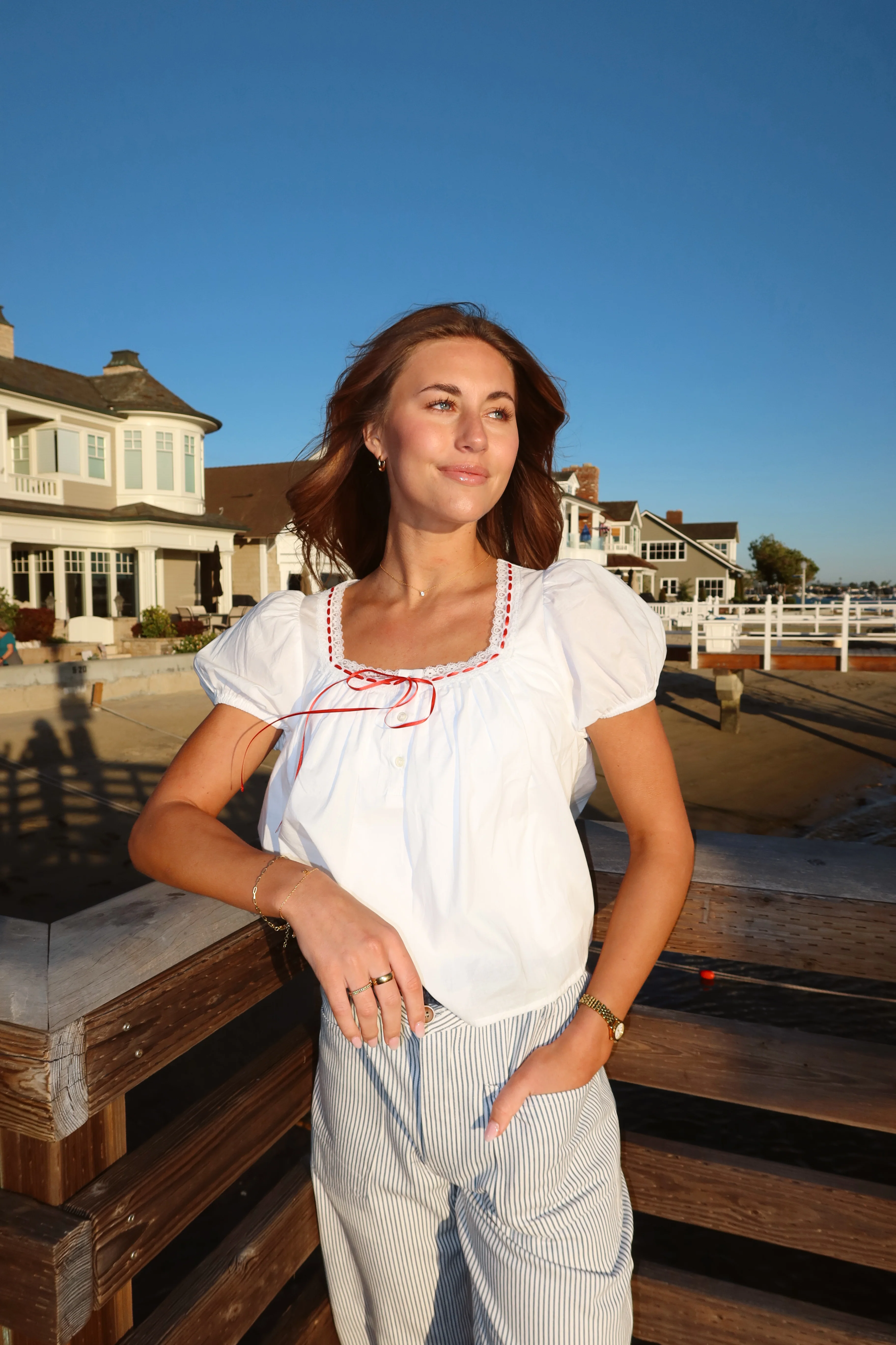 Della Ribbon Blouse - Image 3