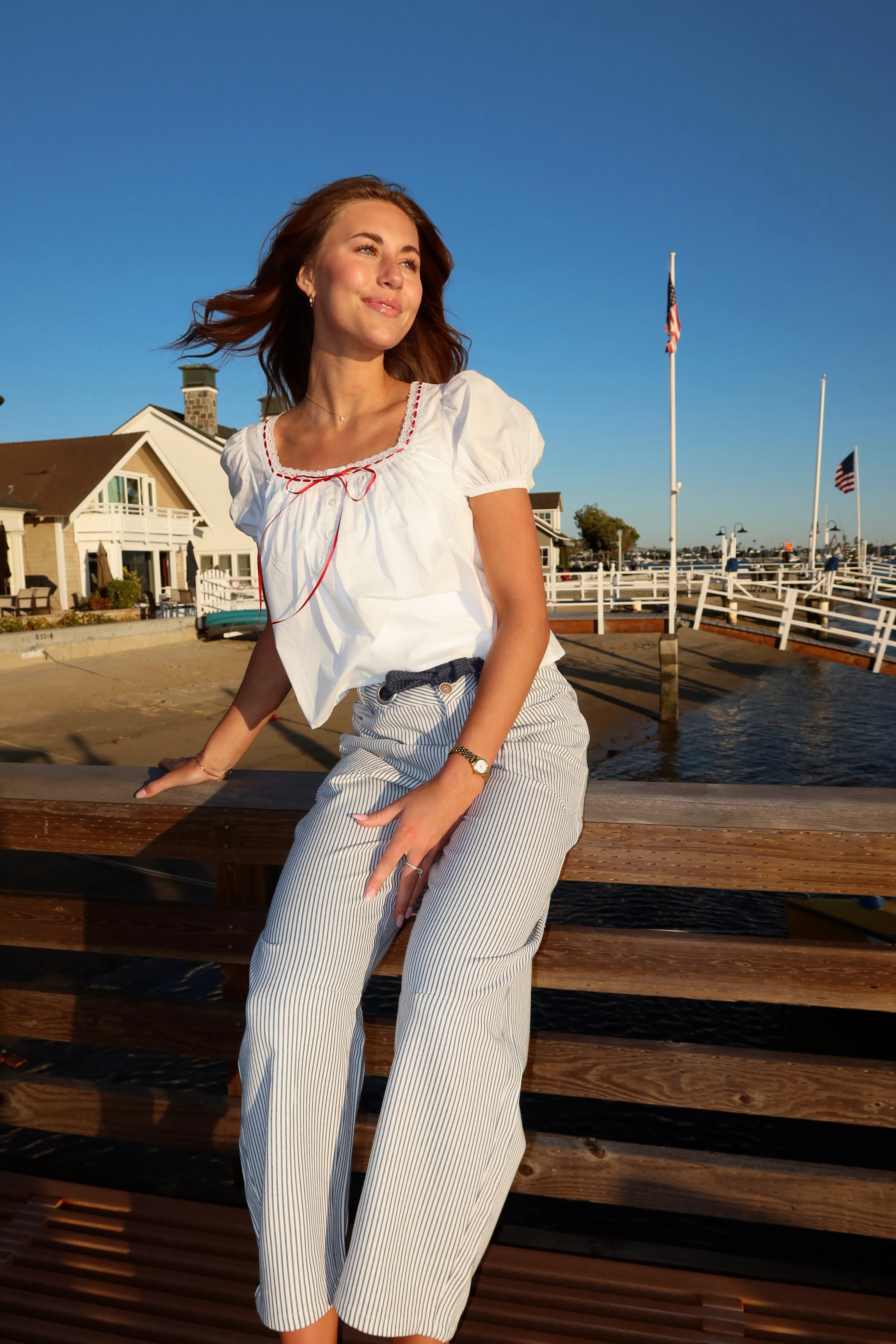 Della Ribbon Blouse - Image 7