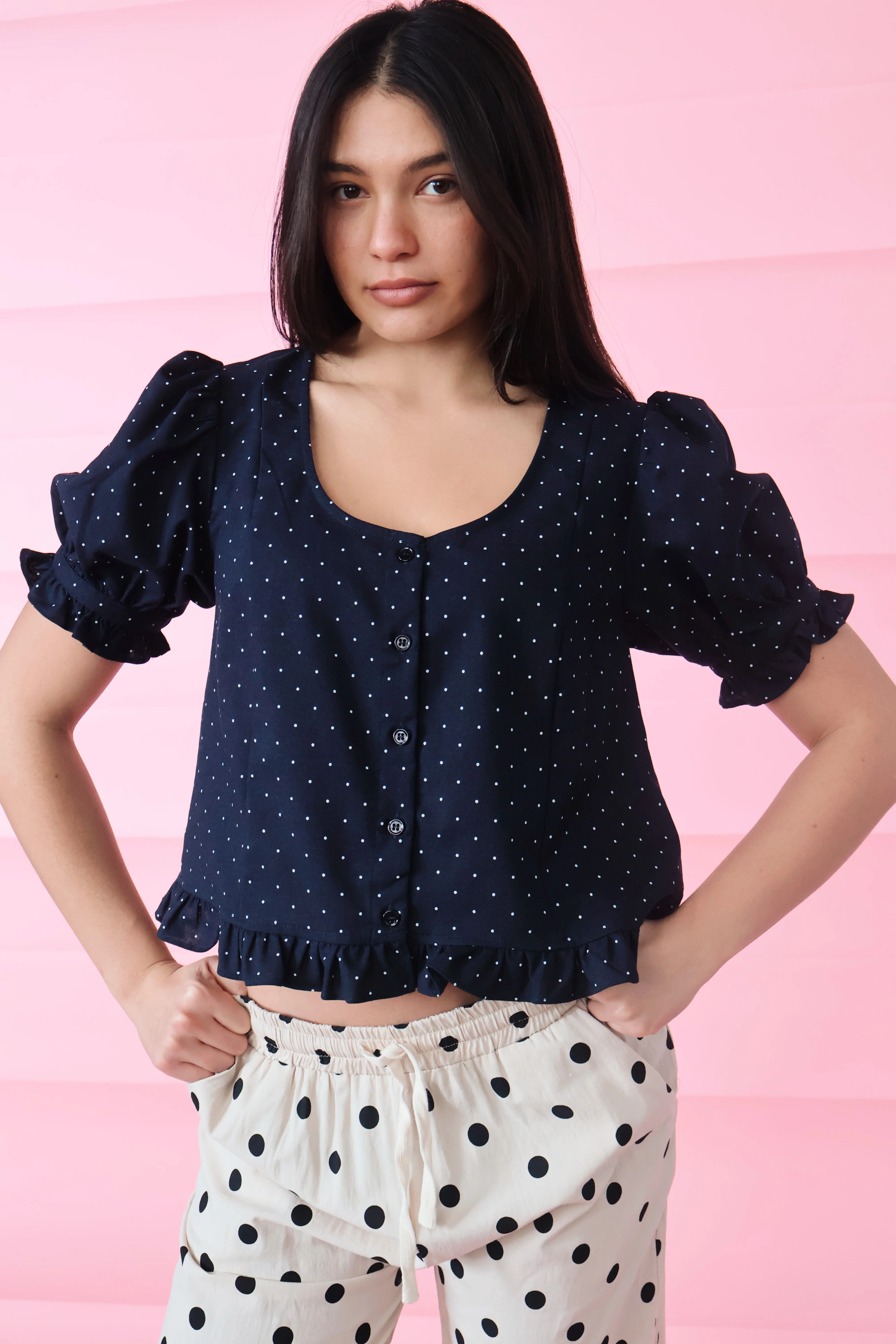 Dot Darling Blouse - Image 3