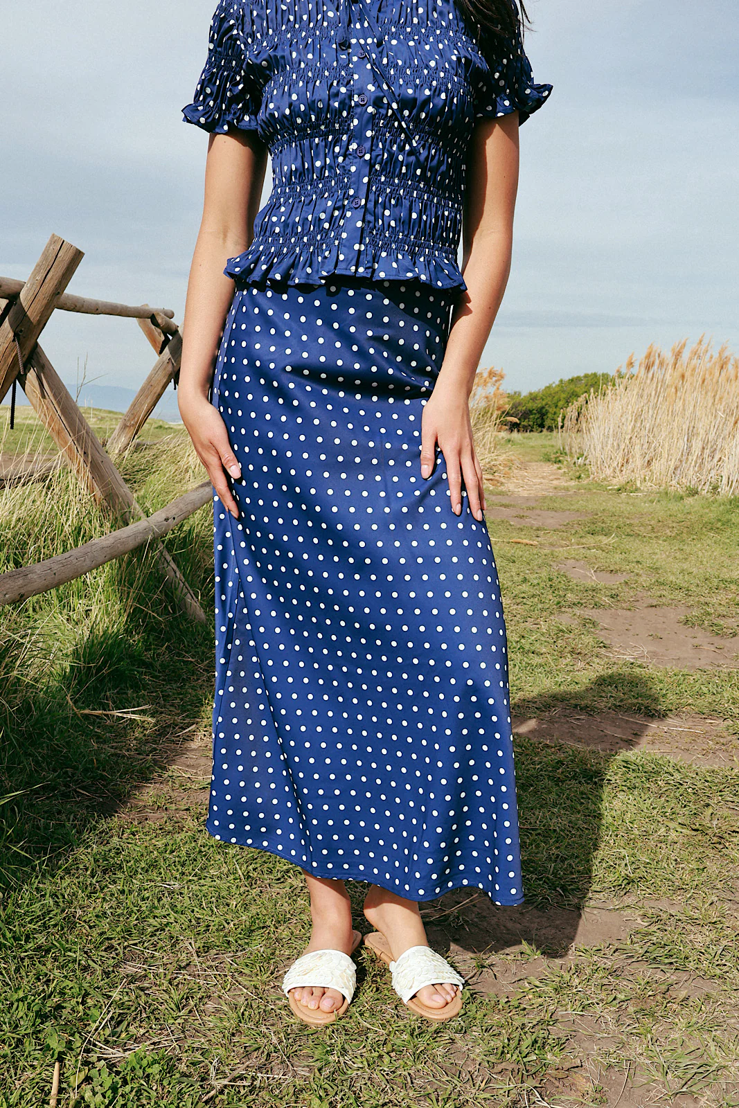 Dot Noir Skirt