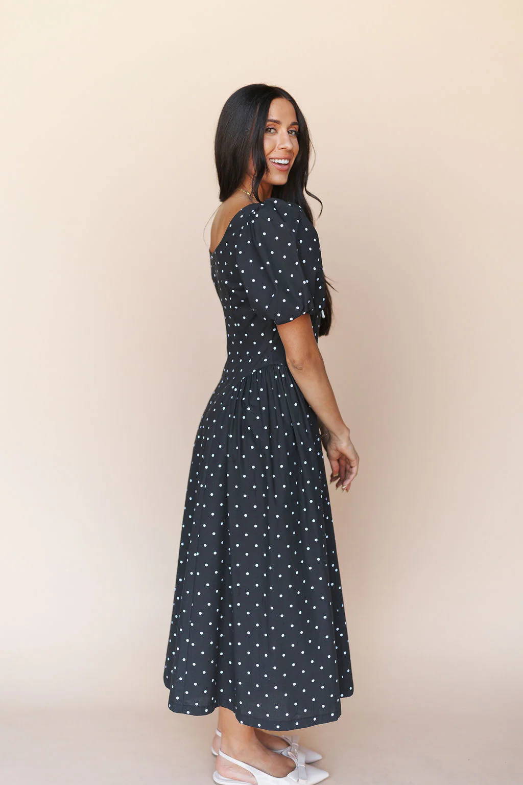 Dotty Delight Dress - Image 3