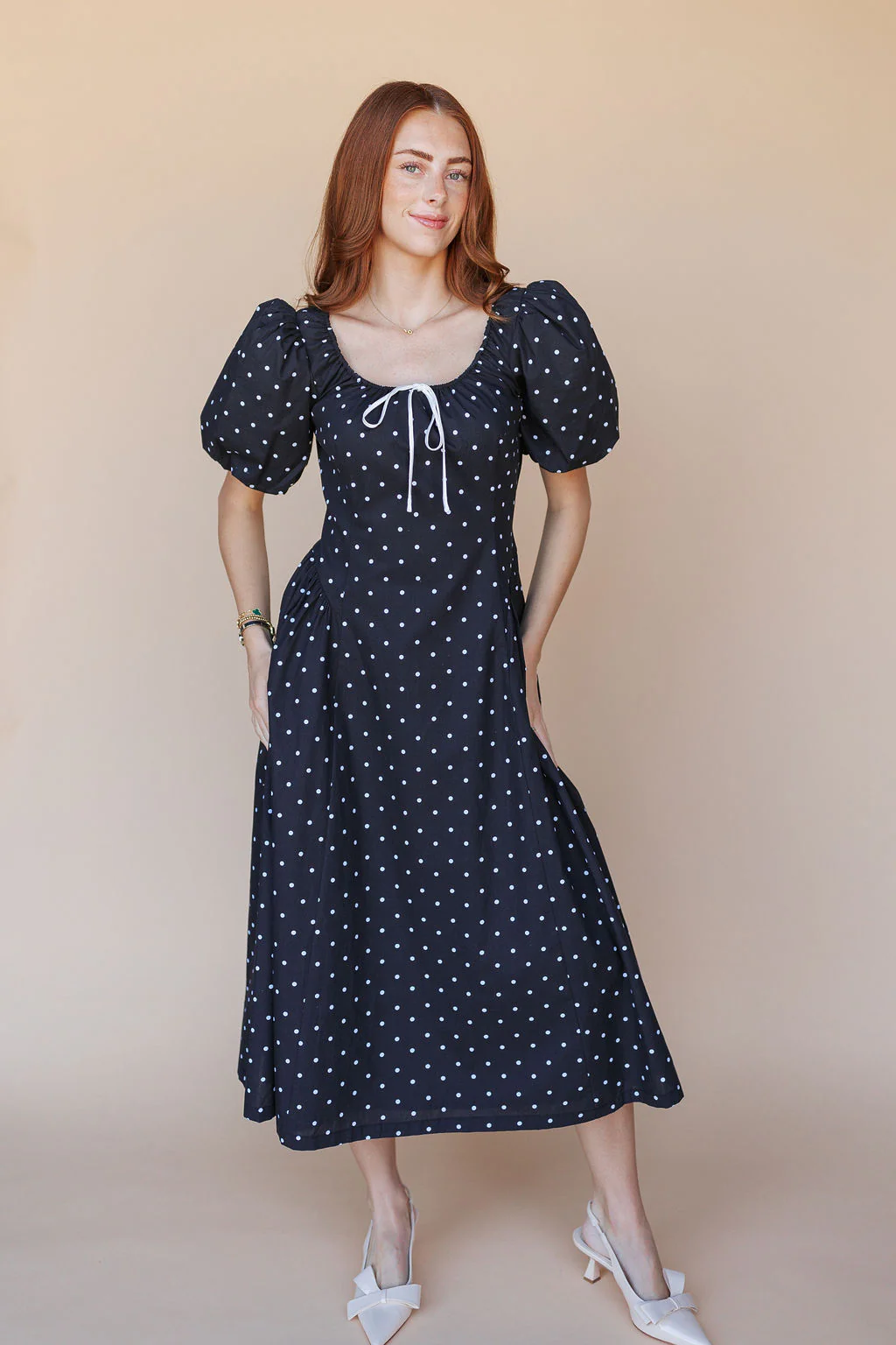 Dotty Delight Dress - Image 4