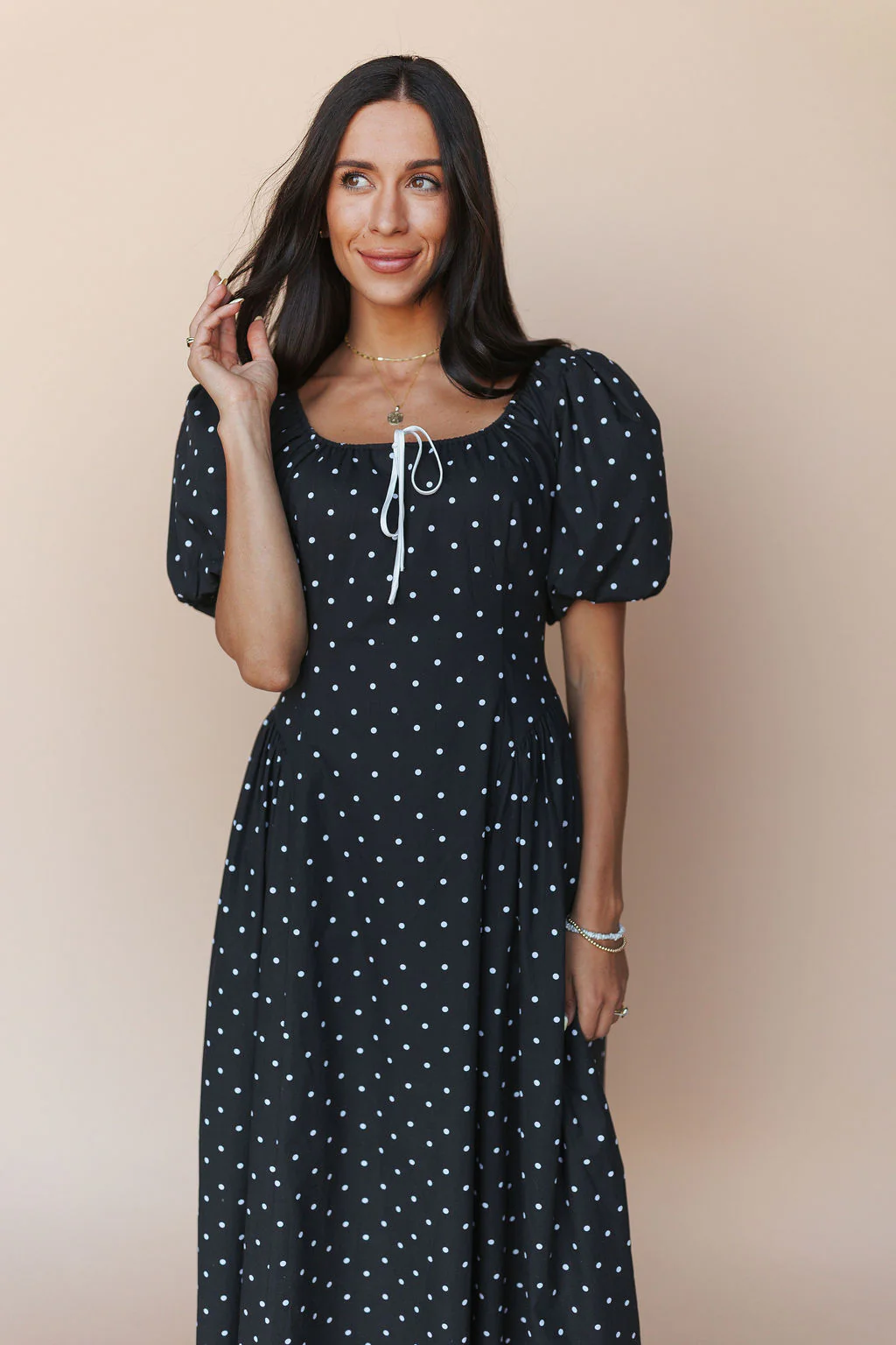 Dotty Delight Dress - Image 5