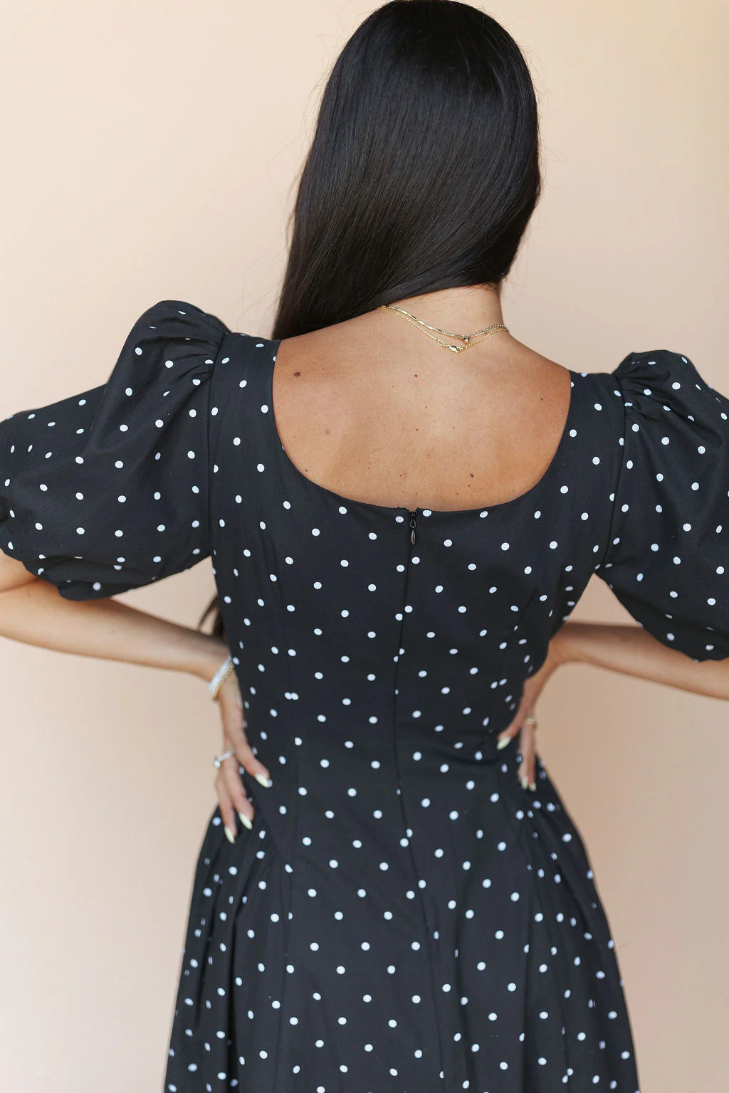 Dotty Delight Dress - Image 8
