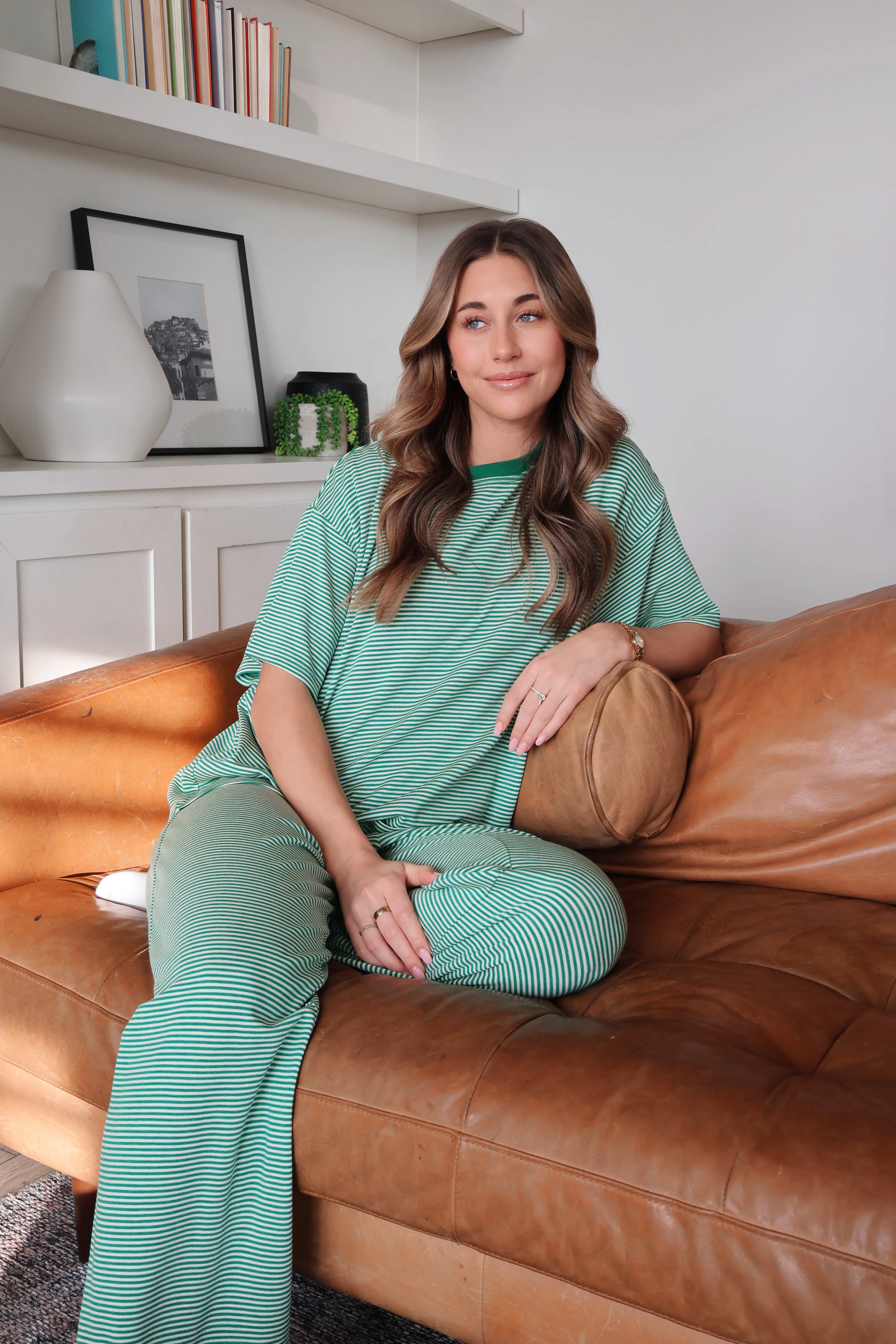 Dreamy Days Stripe Ribbed Pants - Image 6