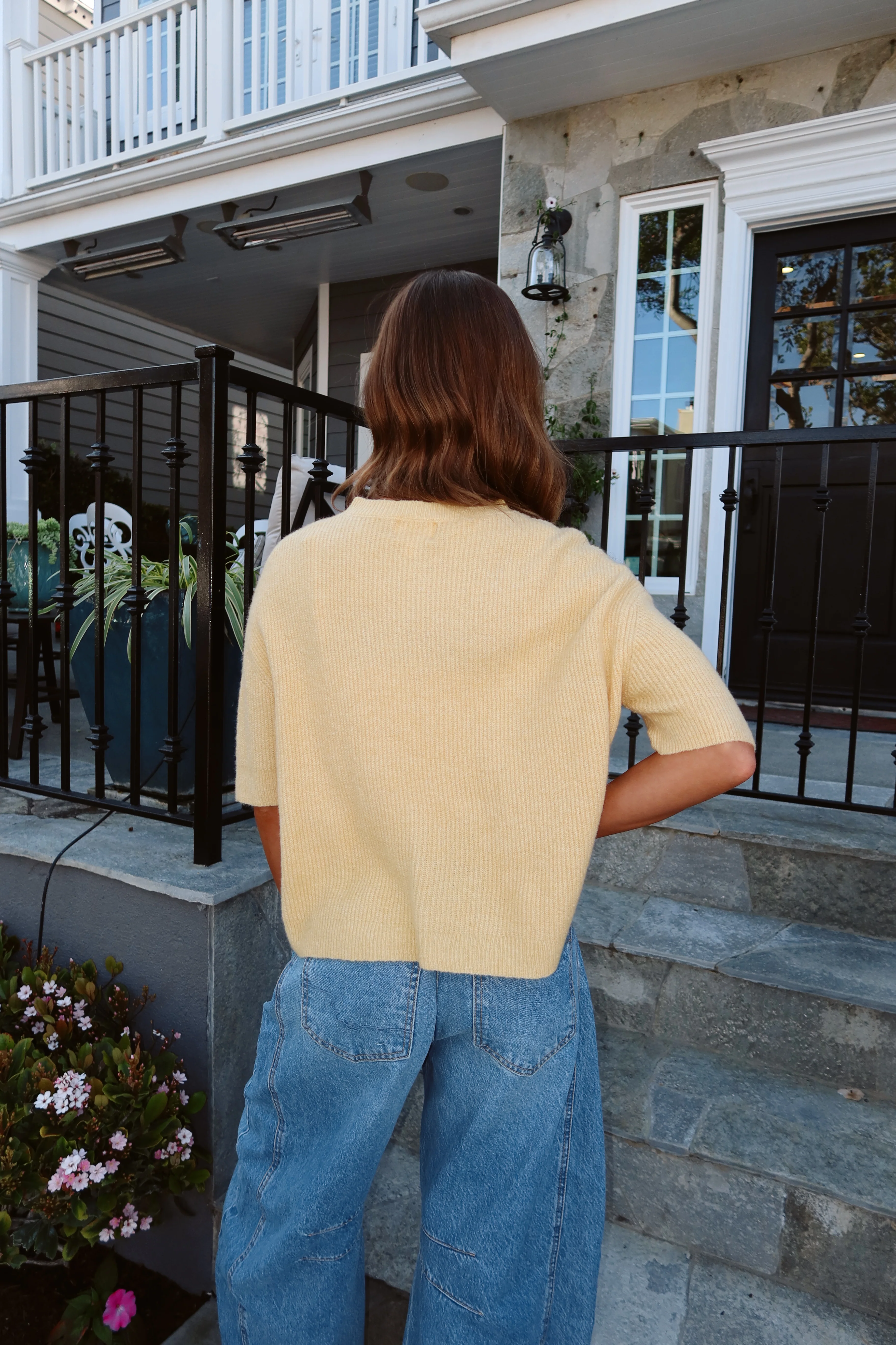 Elise Short Sleeve Cardigan - Image 8