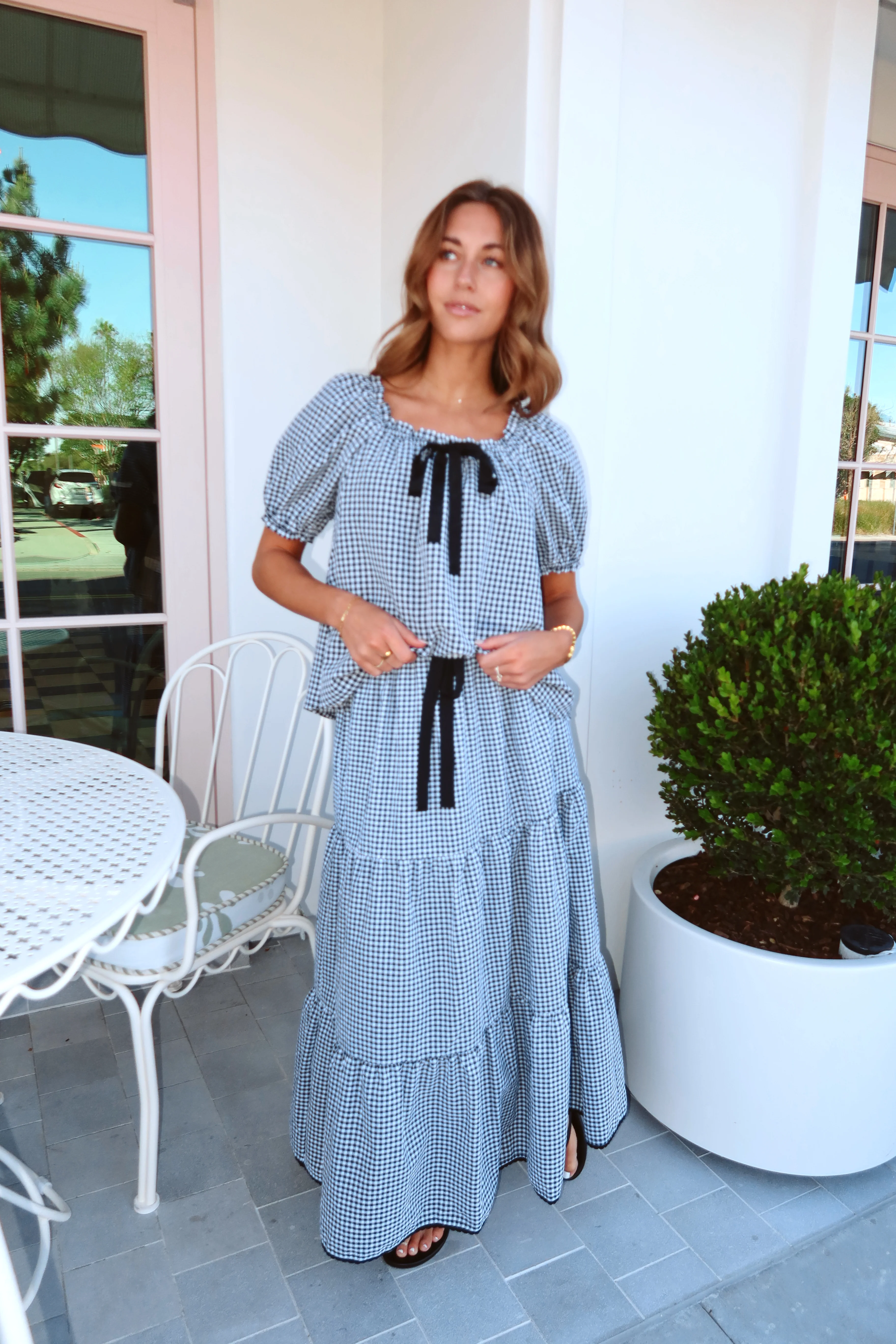 Emmaline Gingham Skirt - Image 4