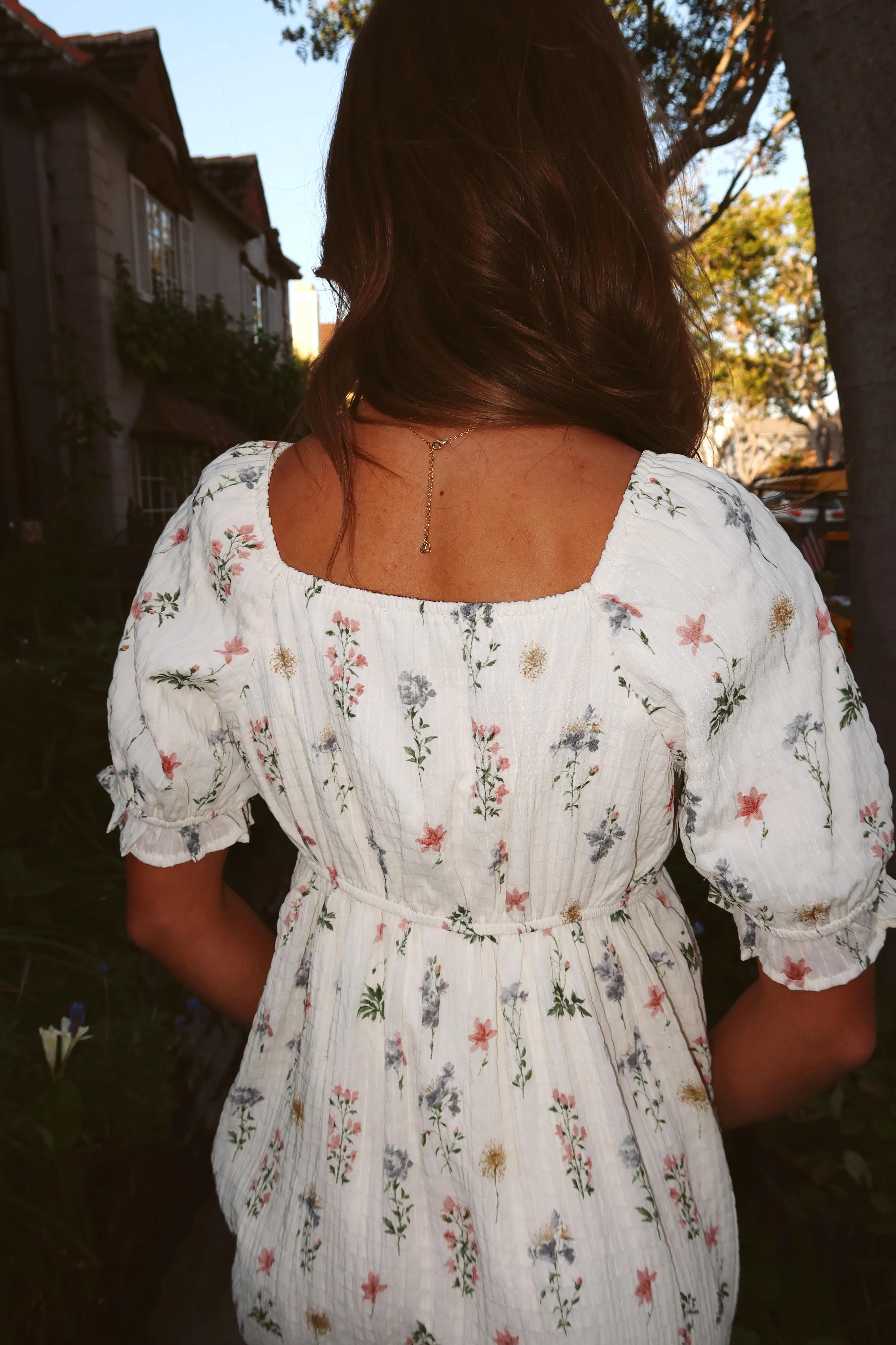 Fable Wildflower Crepe Midi - Image 5
