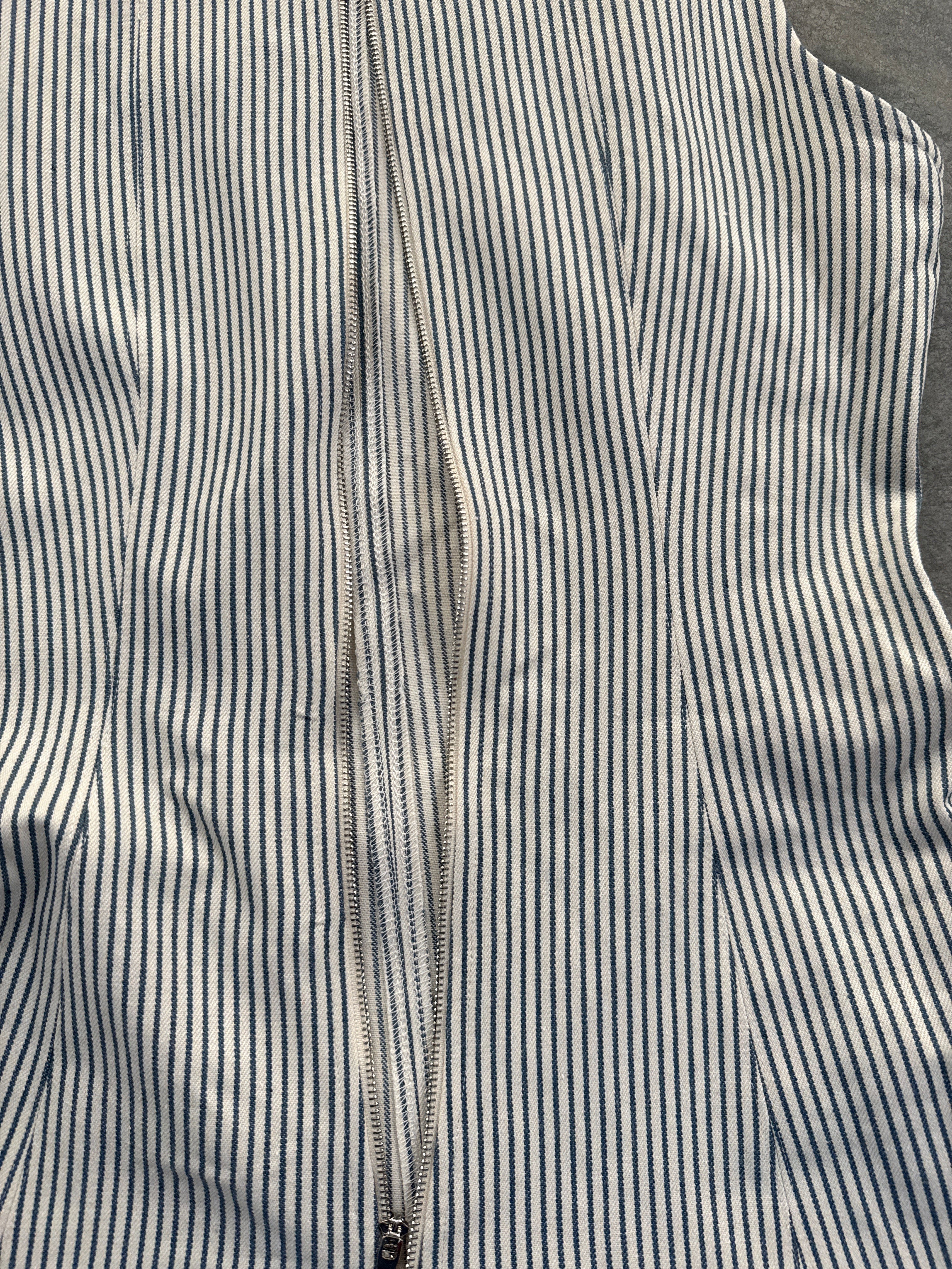 FINAL SALE - FLAWED Laurel Pinstripe Dress - Small - Image 3