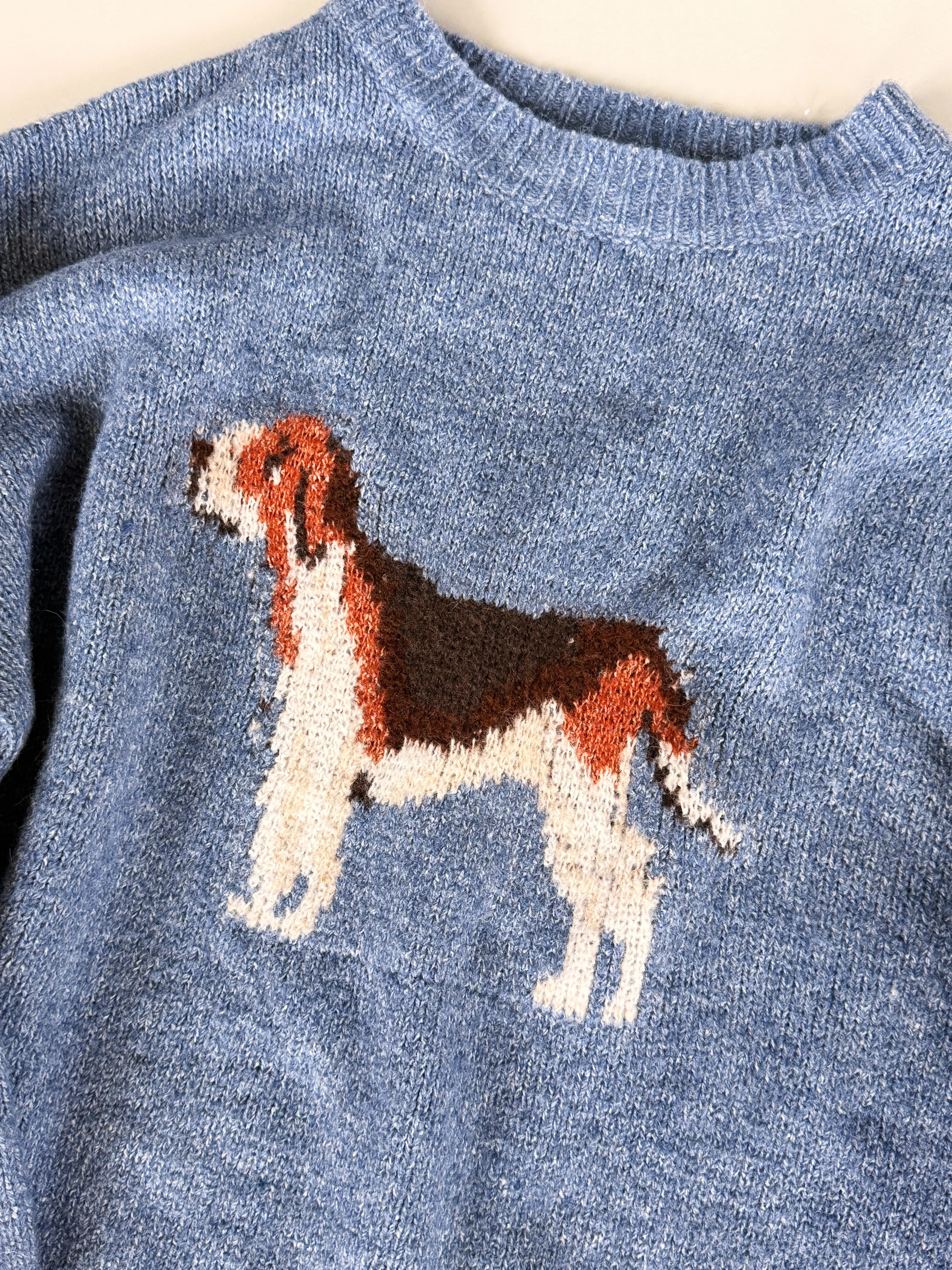 FINAL SALE - Hound Knit Sweater in Grey - Image 4