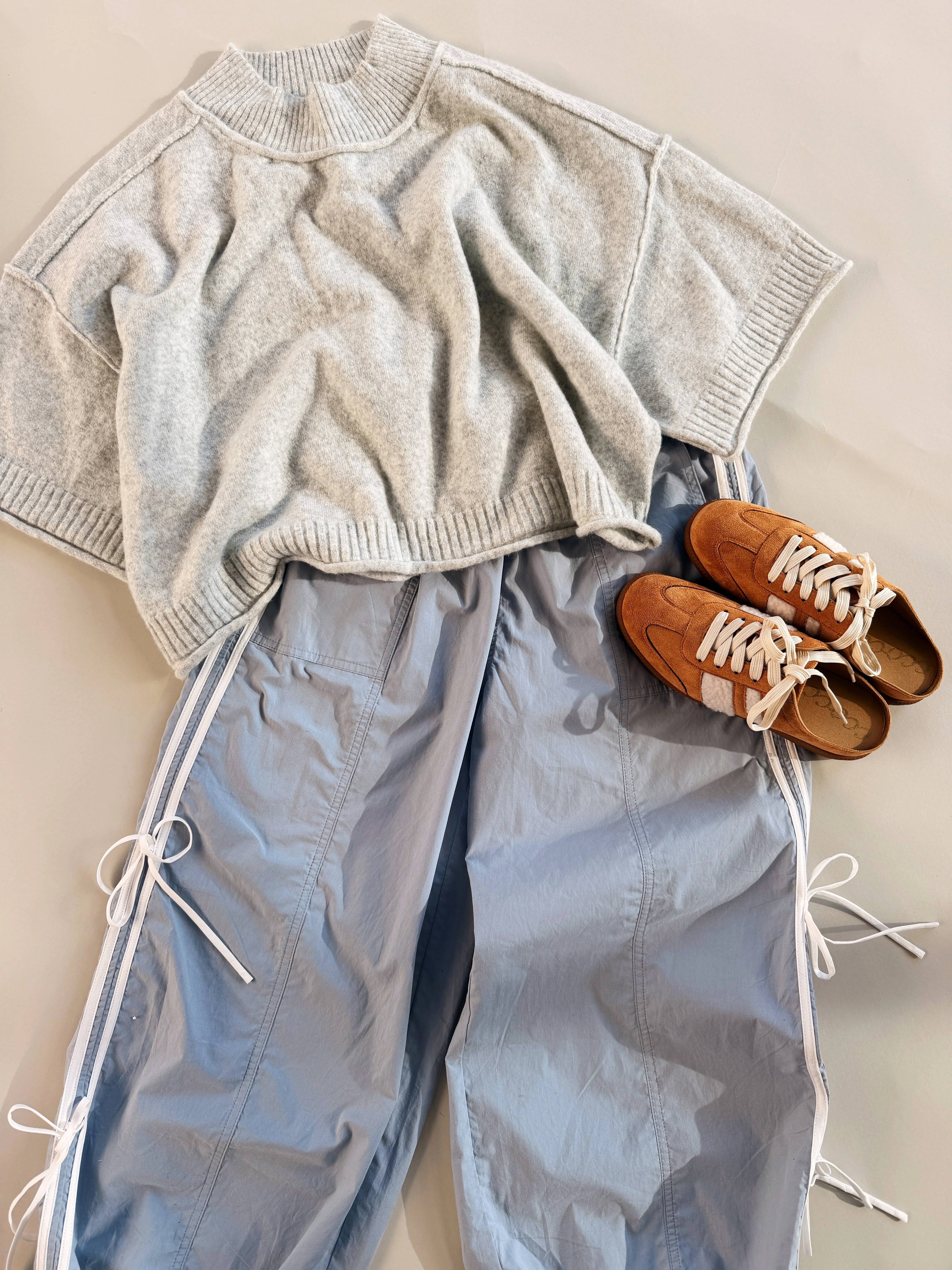 Freestyle Joggers in Dusty Blue - Image 5
