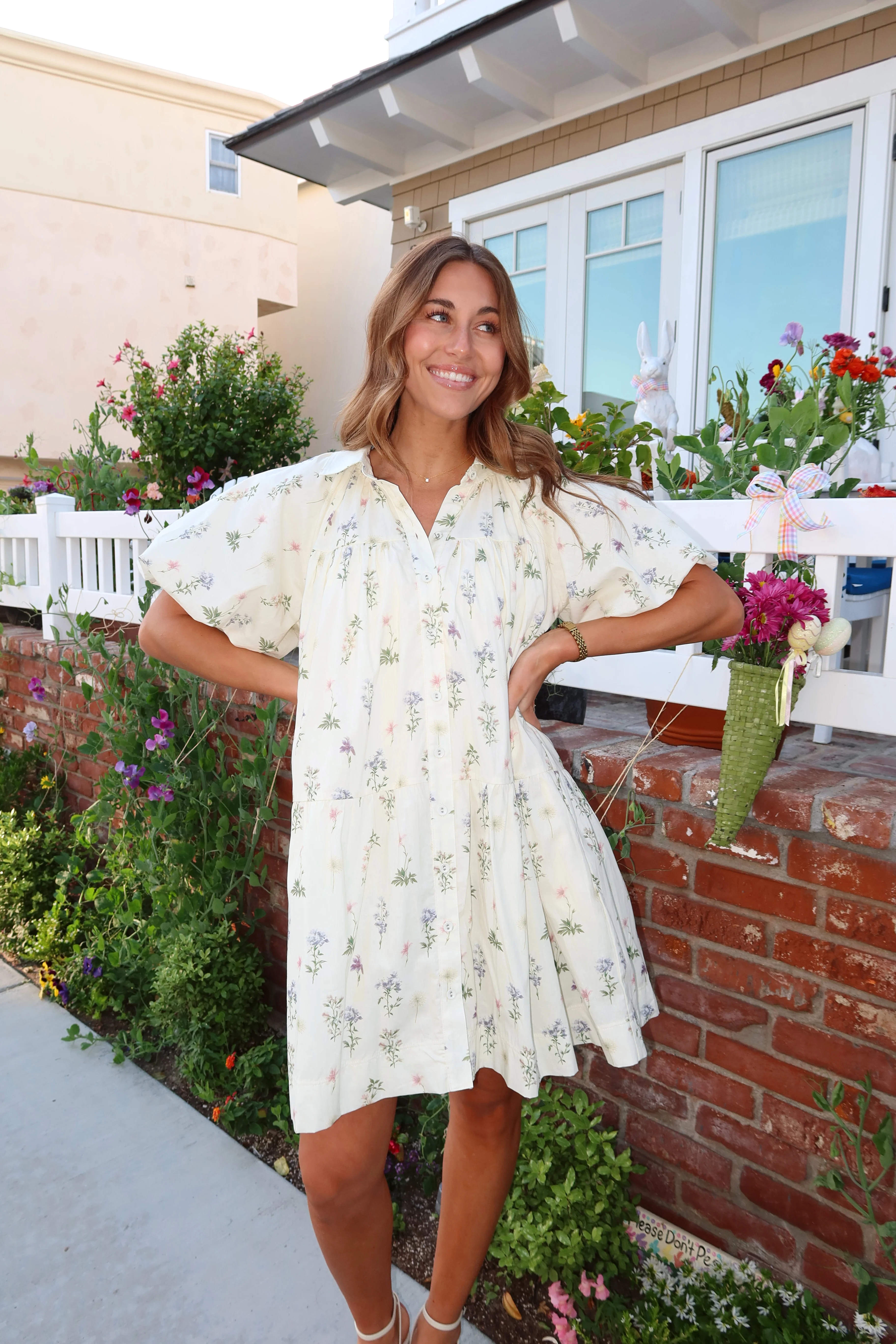 Garden Party Floral Dress - Image 2