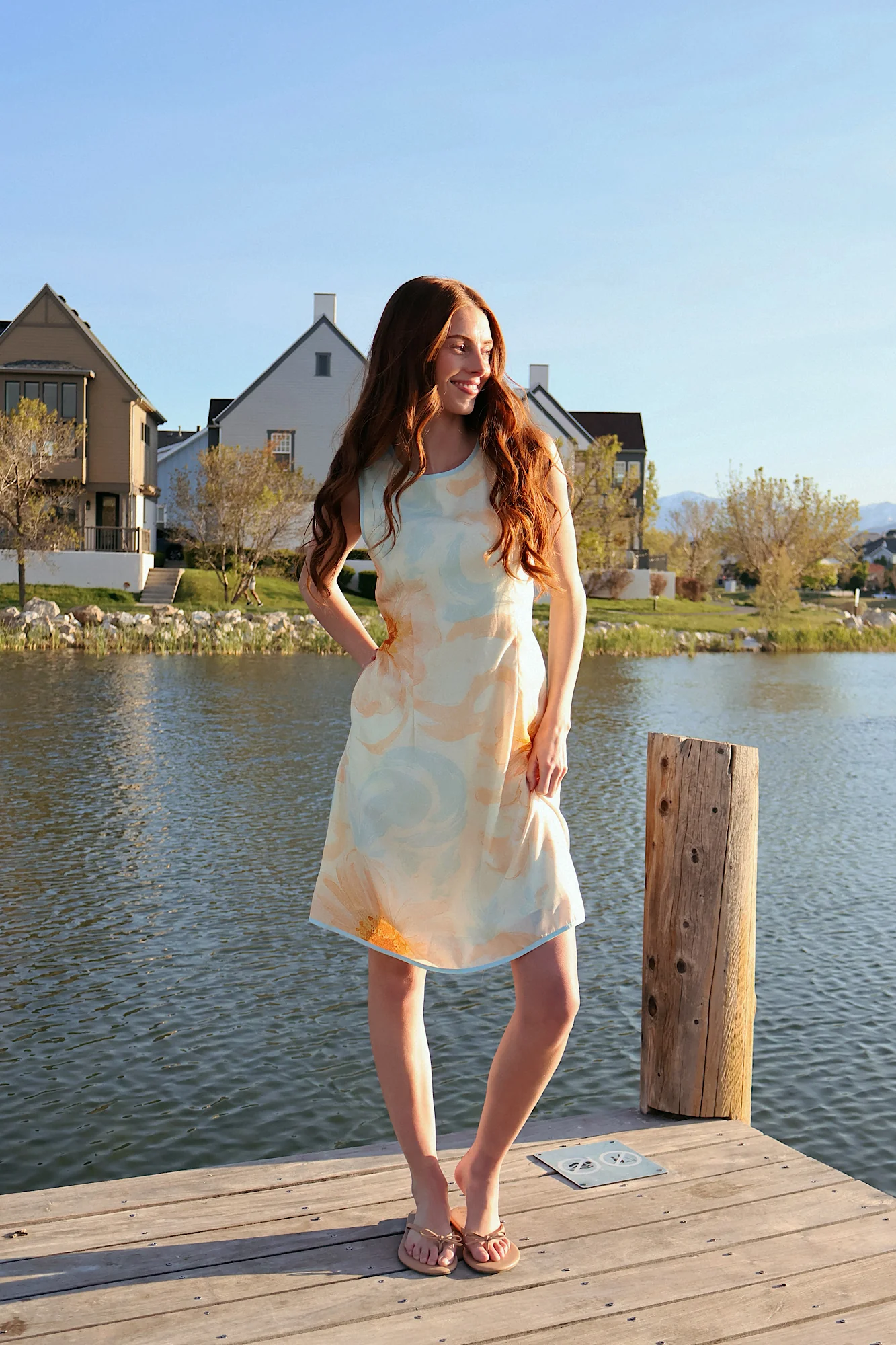 Goldie Floral Sundress - Image 5