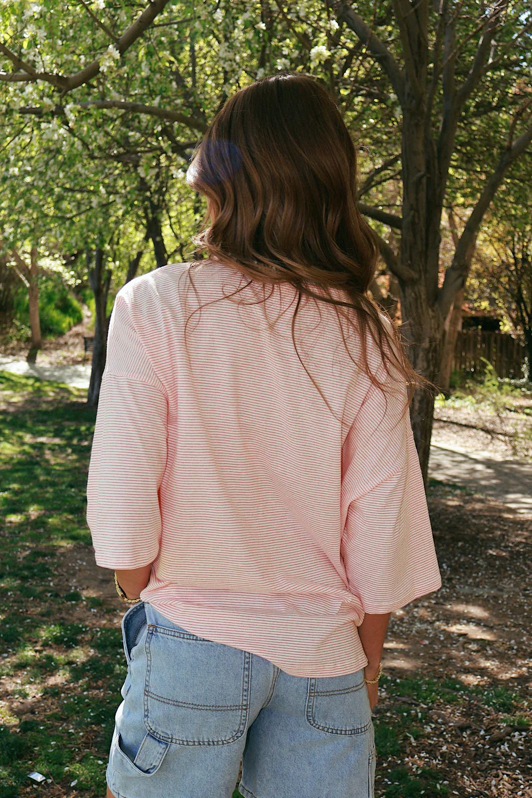 Hayden Stripe Tee - Image 10