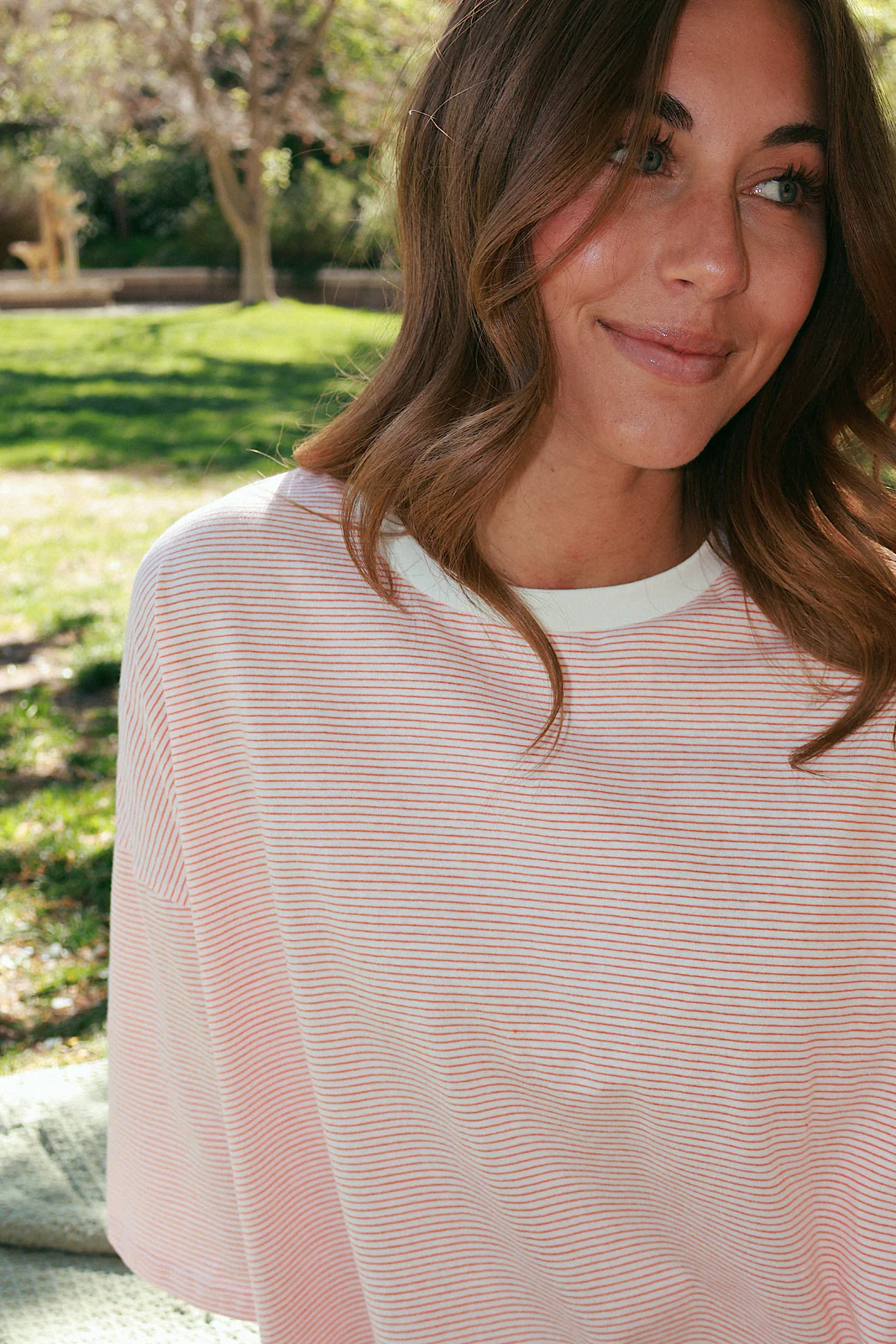 Hayden Stripe Tee - Image 9