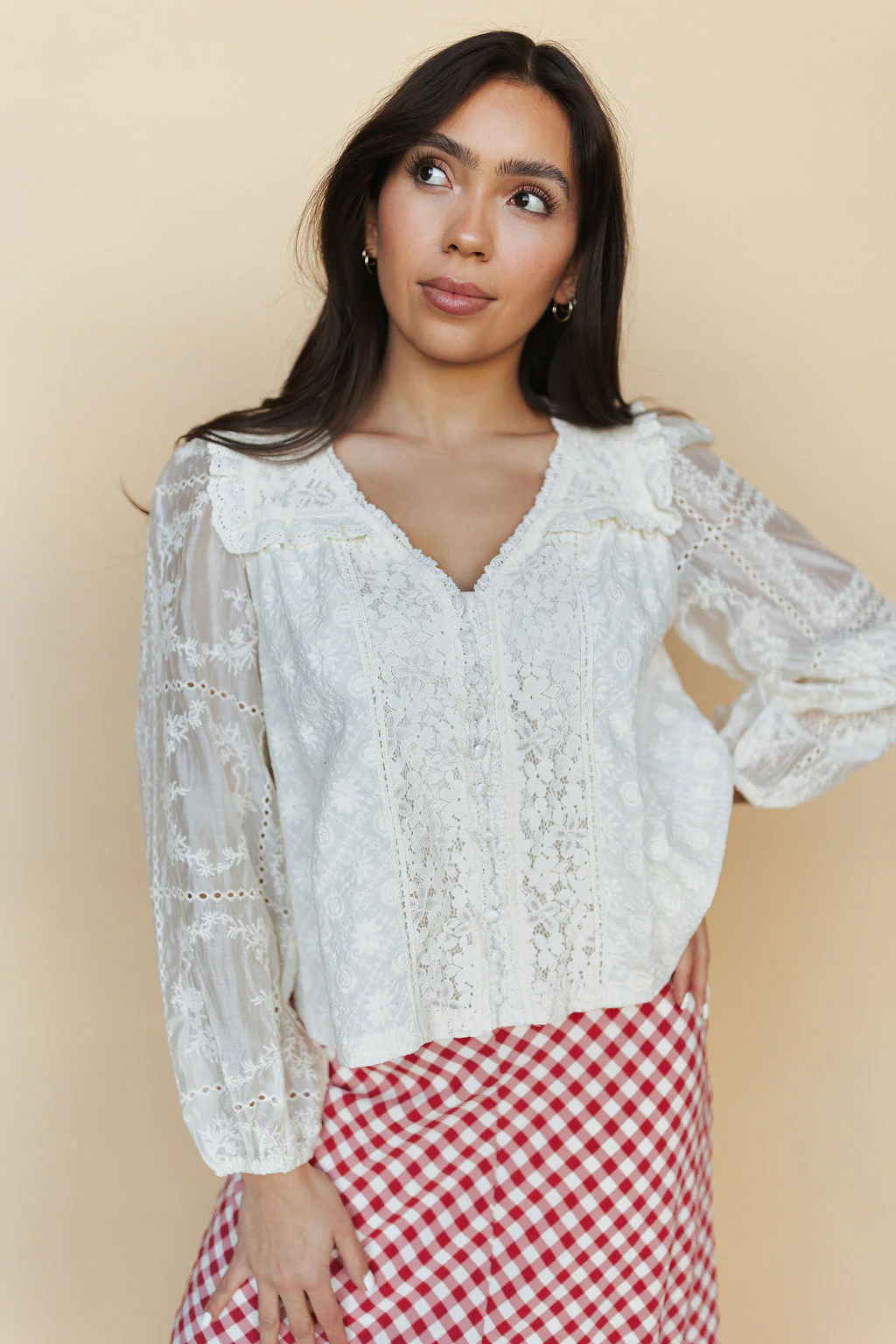 Heirloom Lace Blouse - Image 6