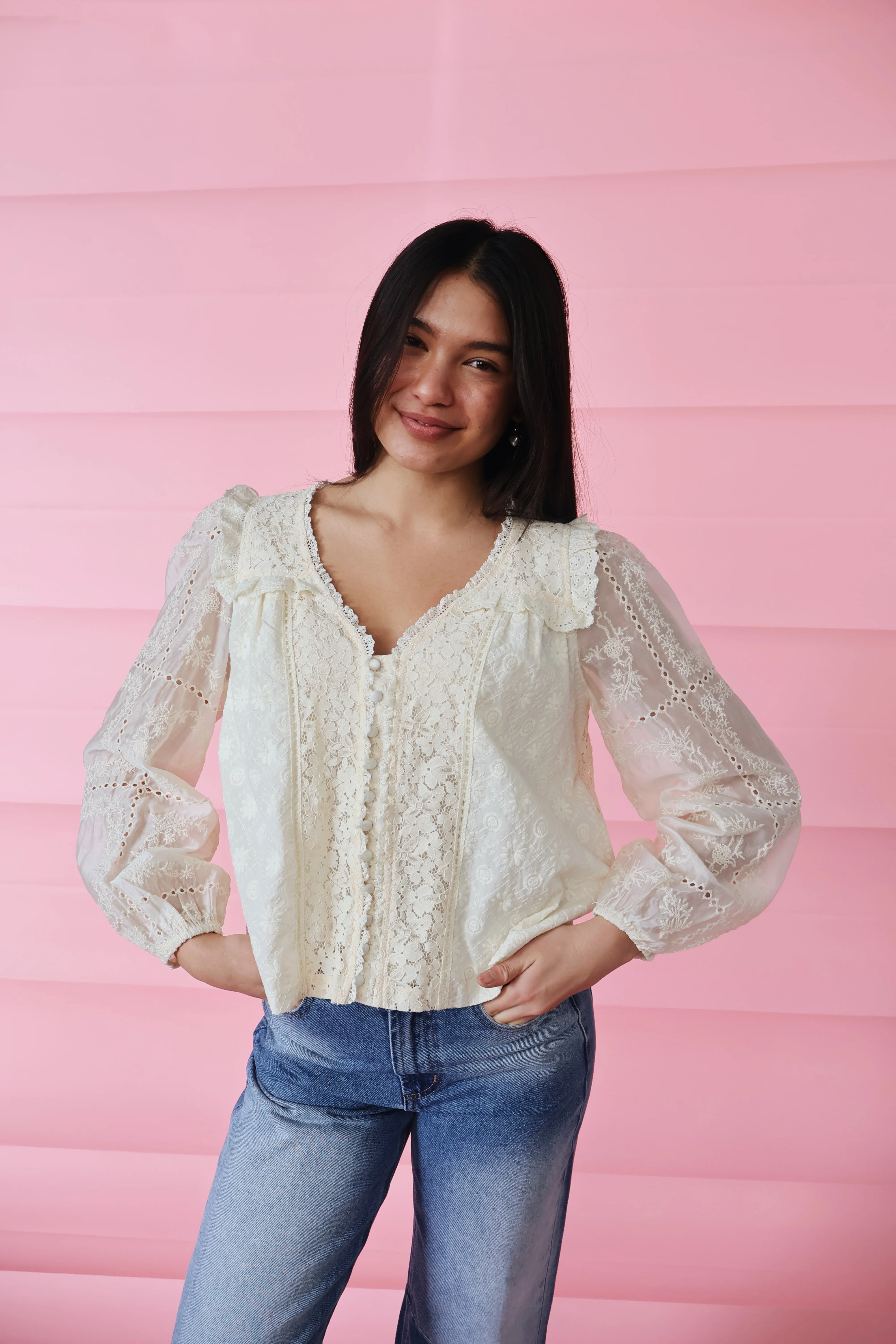 Heirloom Lace Blouse - Image 9