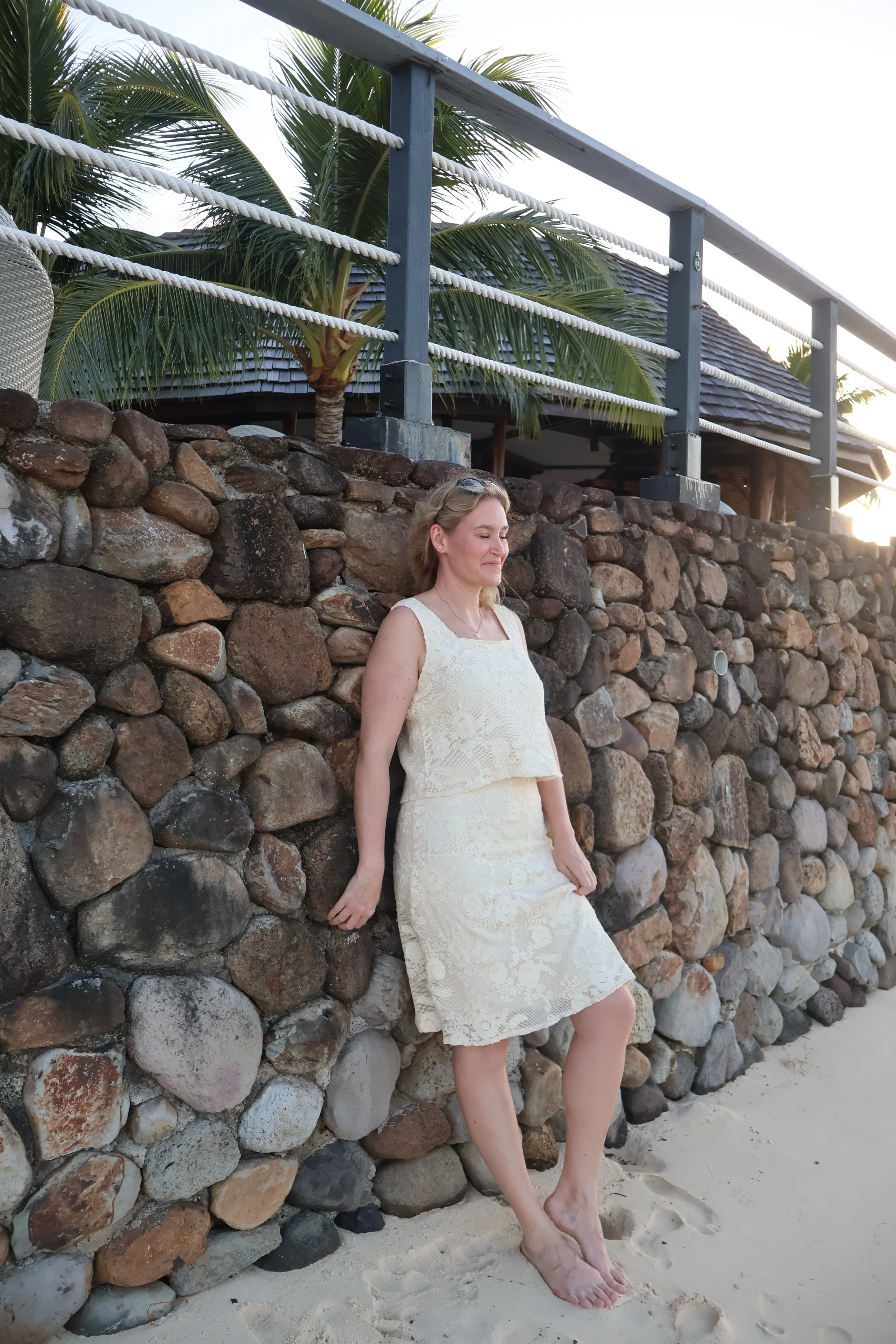 FINAL SALE - High Tide Crochet Skirt - Image 3
