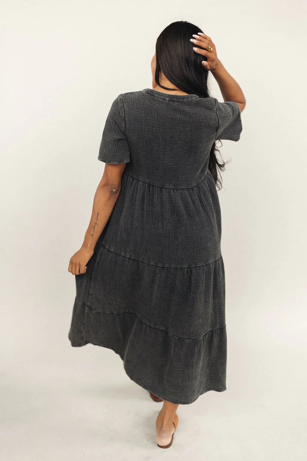 Josie Gauze Dress - Image 3