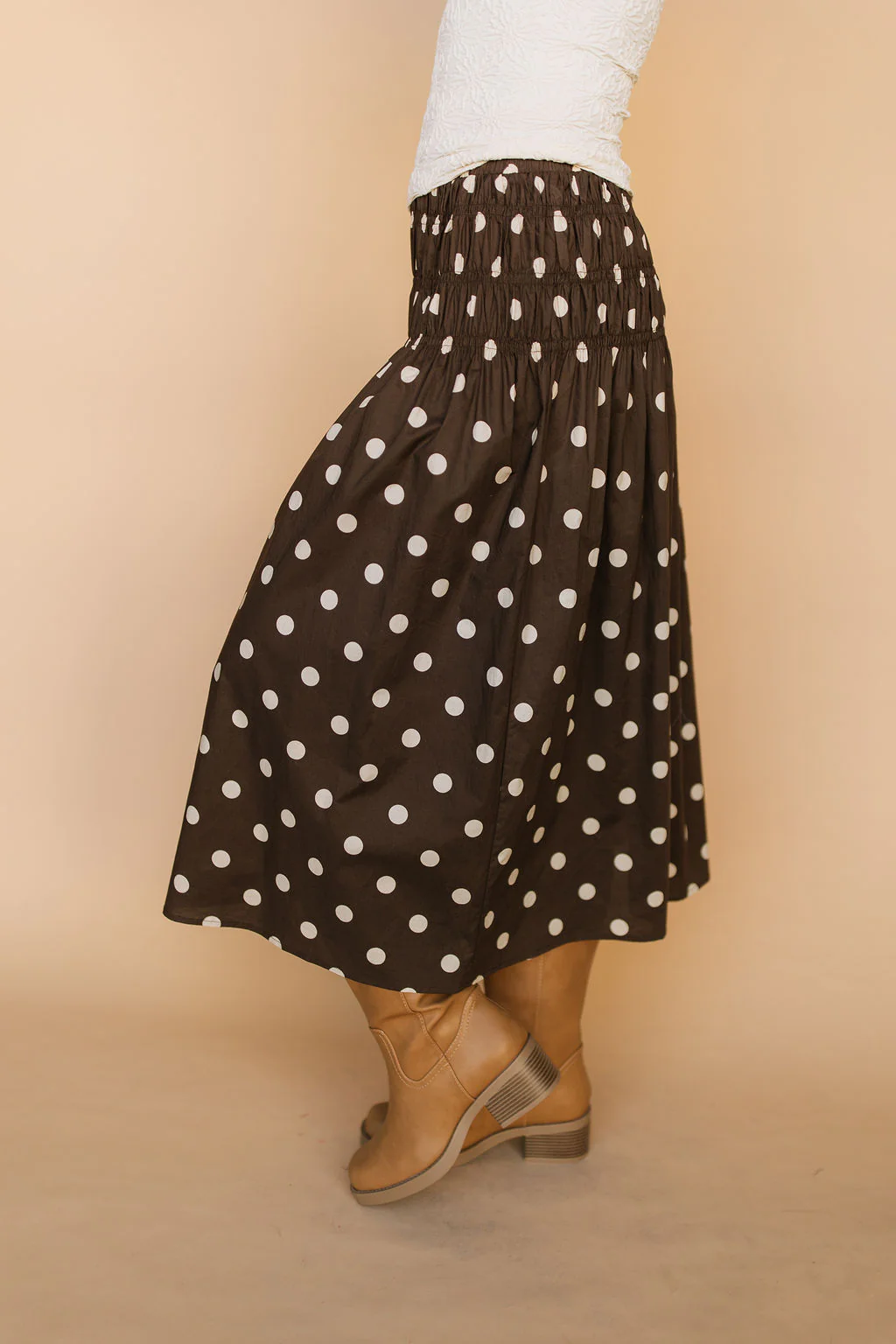 Kait Dotted Skirt - Image 4