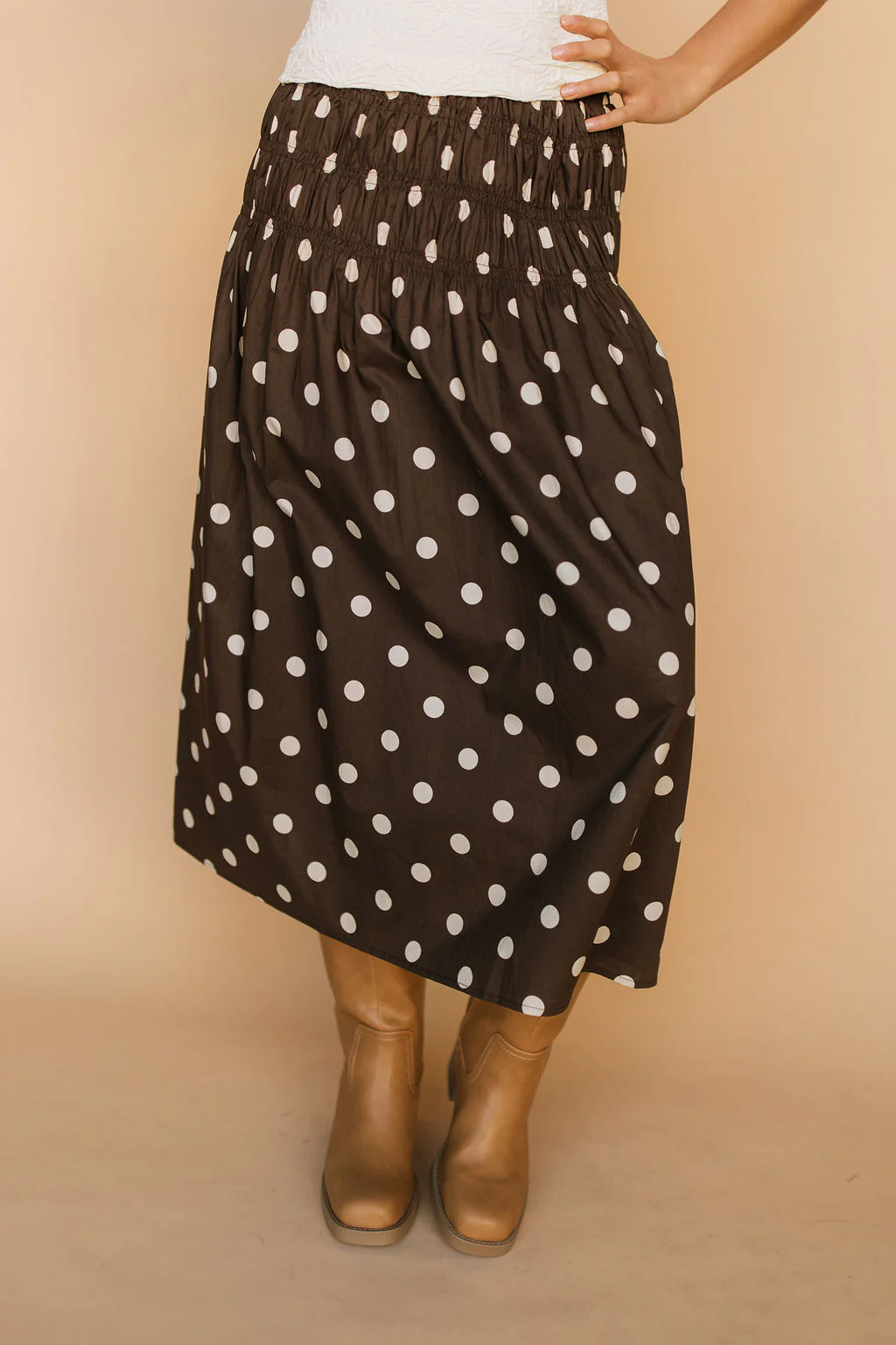 Kait Dotted Skirt - Image 5