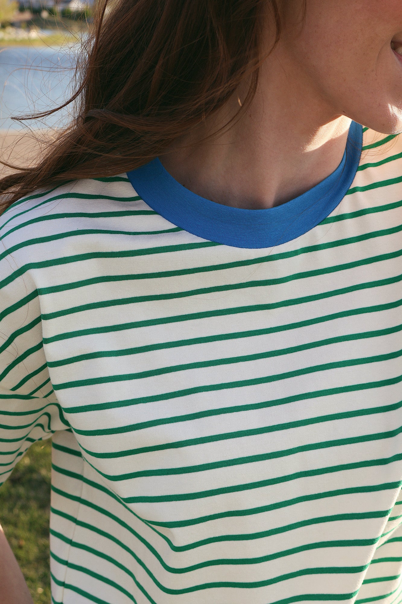 Kendall Stripe Tee - Image 5