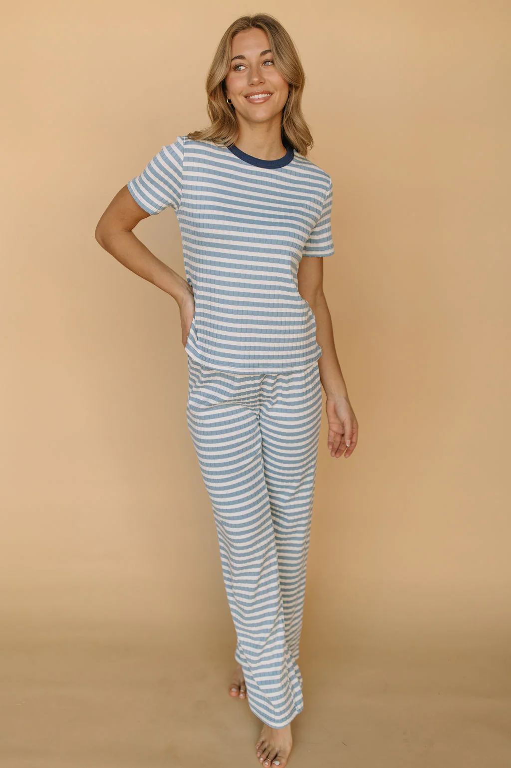 Leni Ribbed Tee - Image 2