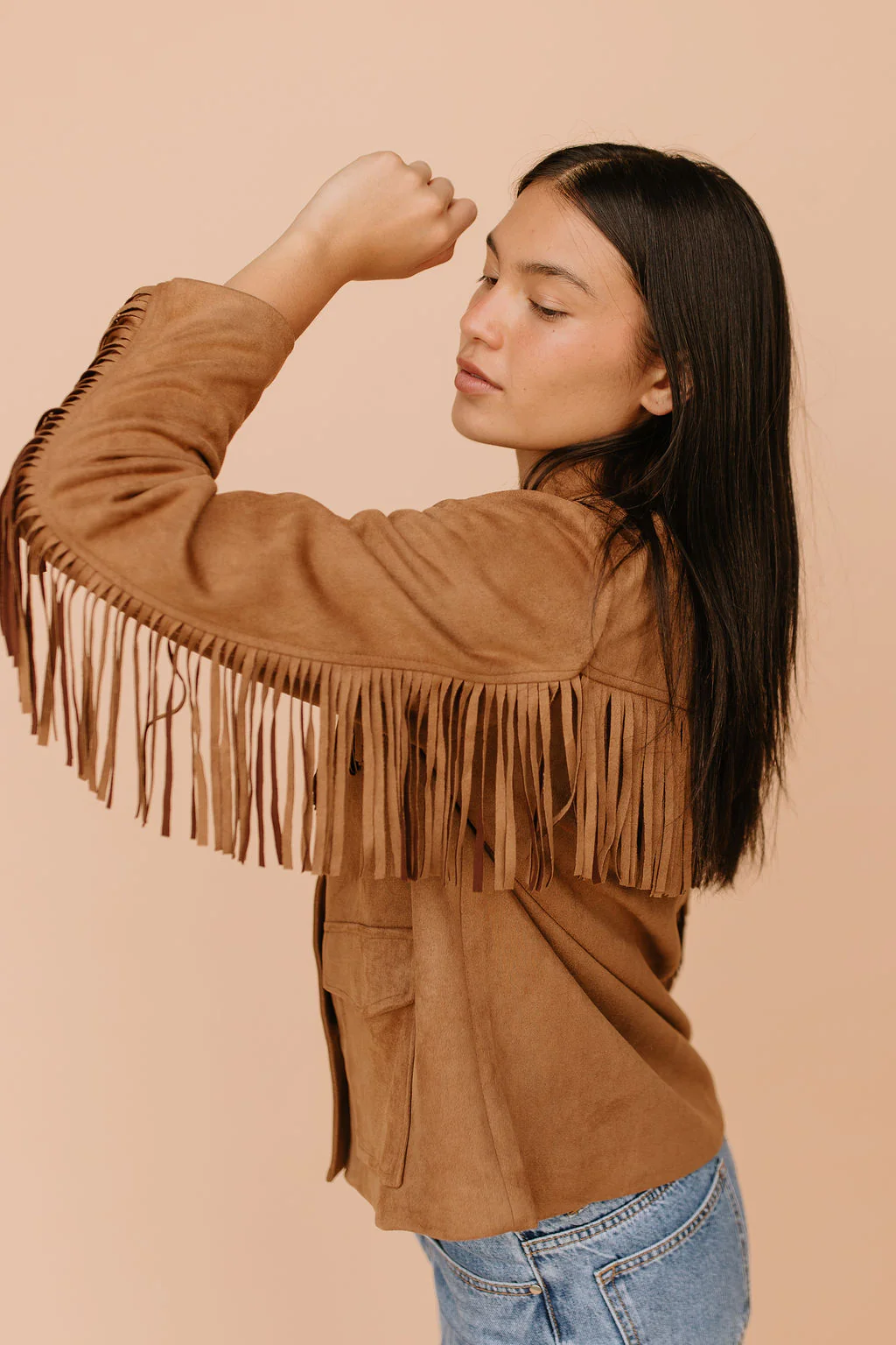 FINAL SALE - Lennon Suede Jacket - Image 3