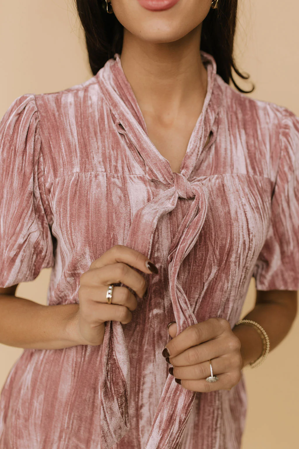 Love Struck Crushed Velvet Dress - Image 5