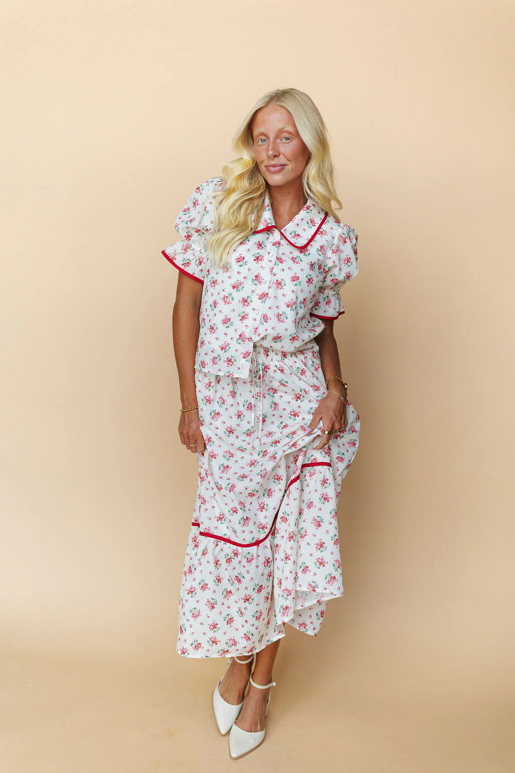 Margaret Floral Top - Image 4