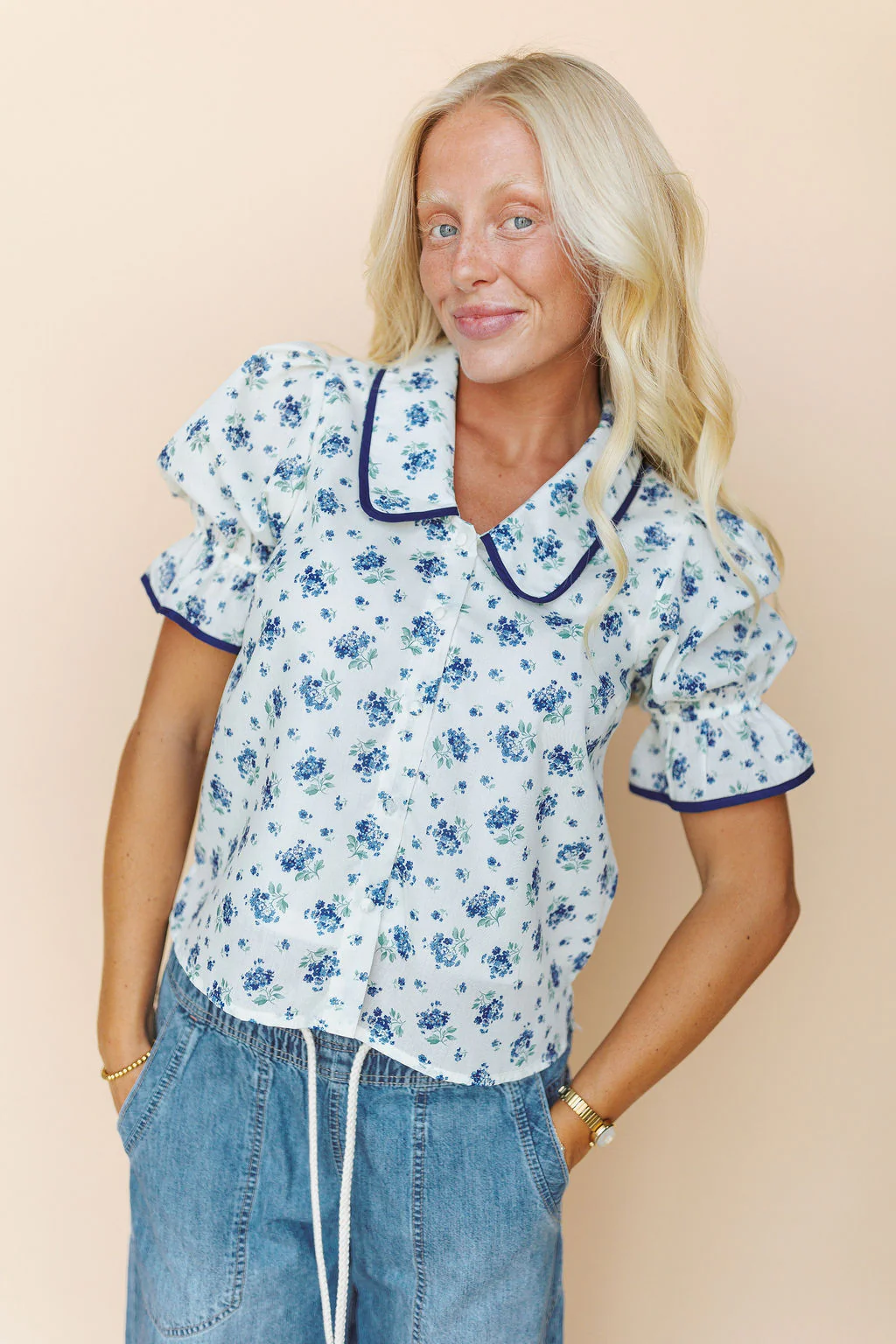 Margaret Floral Top - Image 5