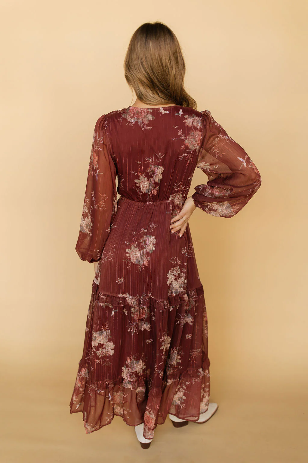 FINAL SALE - Merlot Blooms Maxi - Image 4