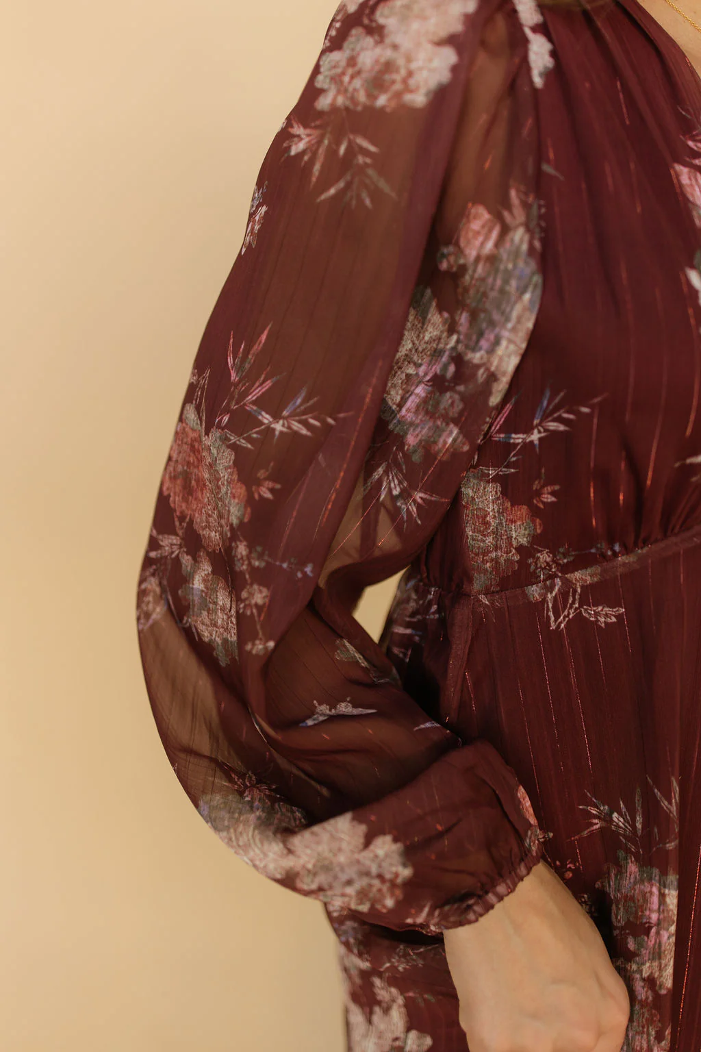 FINAL SALE - Merlot Blooms Maxi - Image 5
