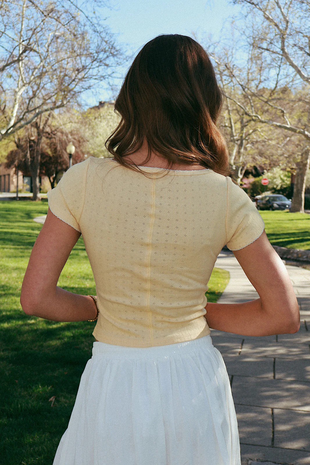 Millie Pointelle Top - Image 3